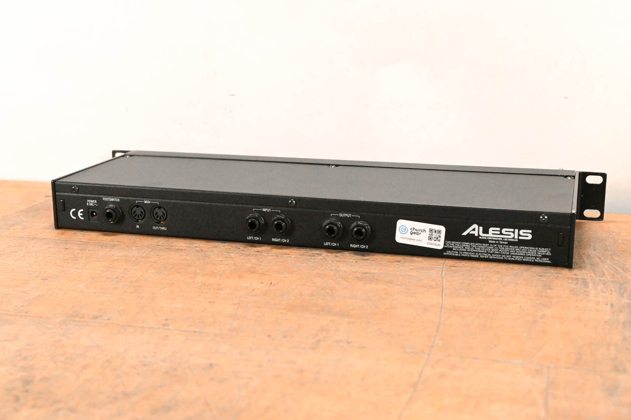 Alesis MidiVerb 4 Dual-Channel Parallel Multi-Effects Processor (NO PSU)