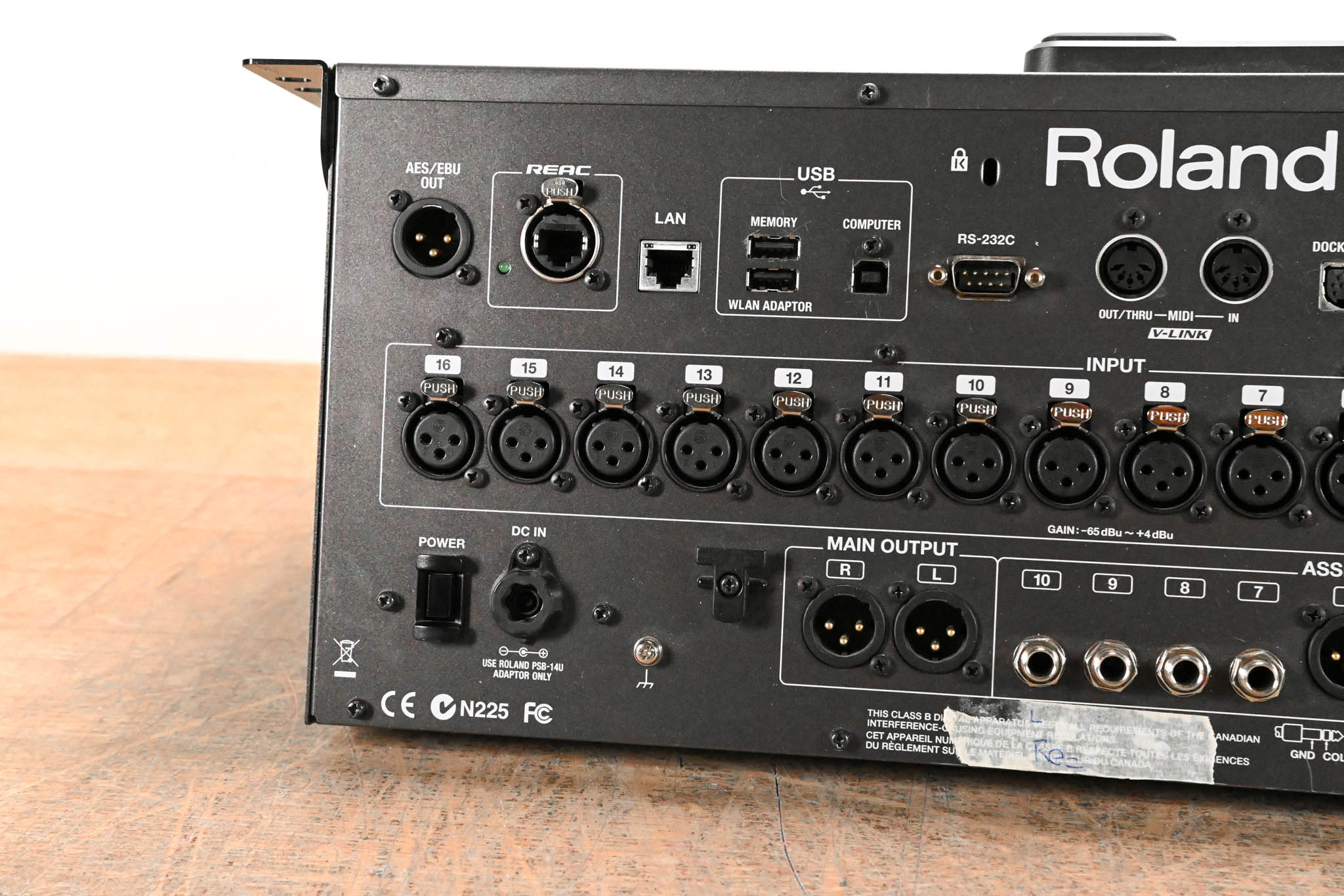 Roland M-200i 32-Channel Live Digital V-Mixer Console (NO POWER SUPPLY)