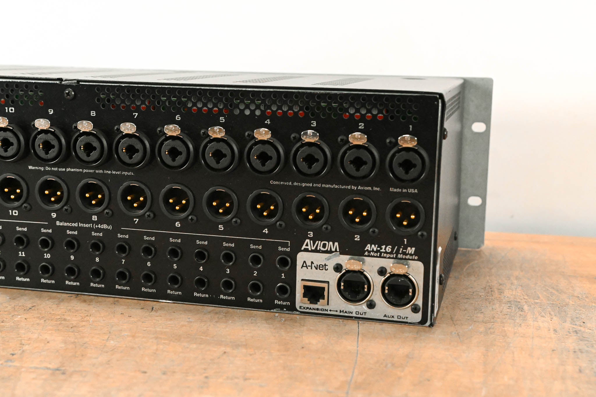Aviom AN-16/i-M Microphone Input Module