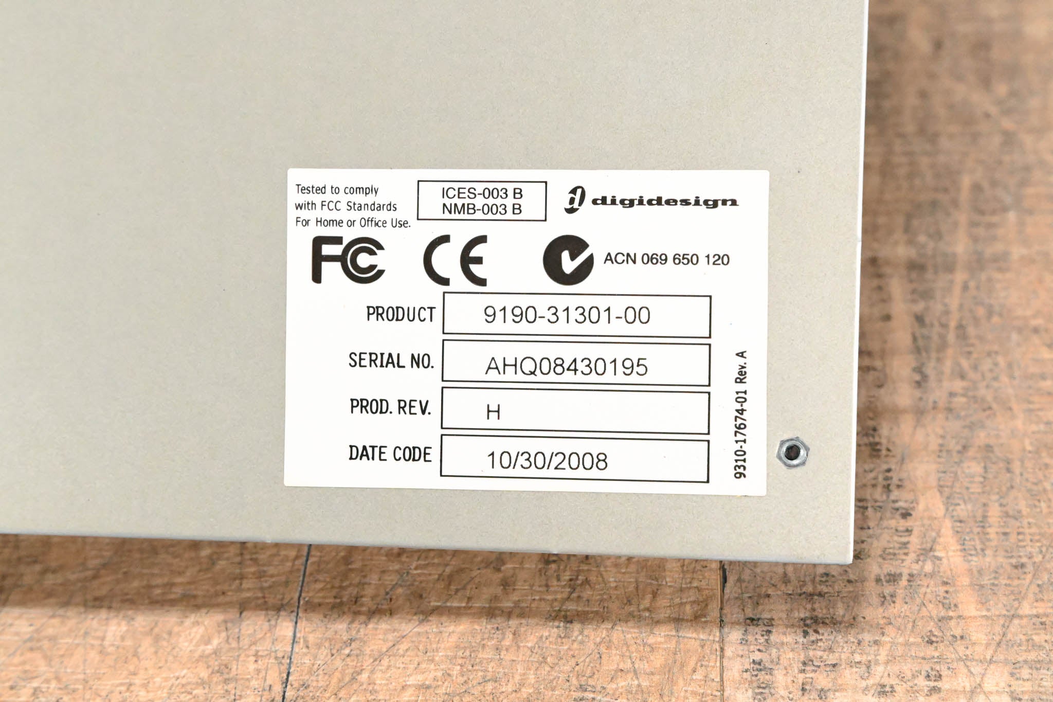 Digidesign SRI Analog Input Card For Digidesign VENUE Stage Rack