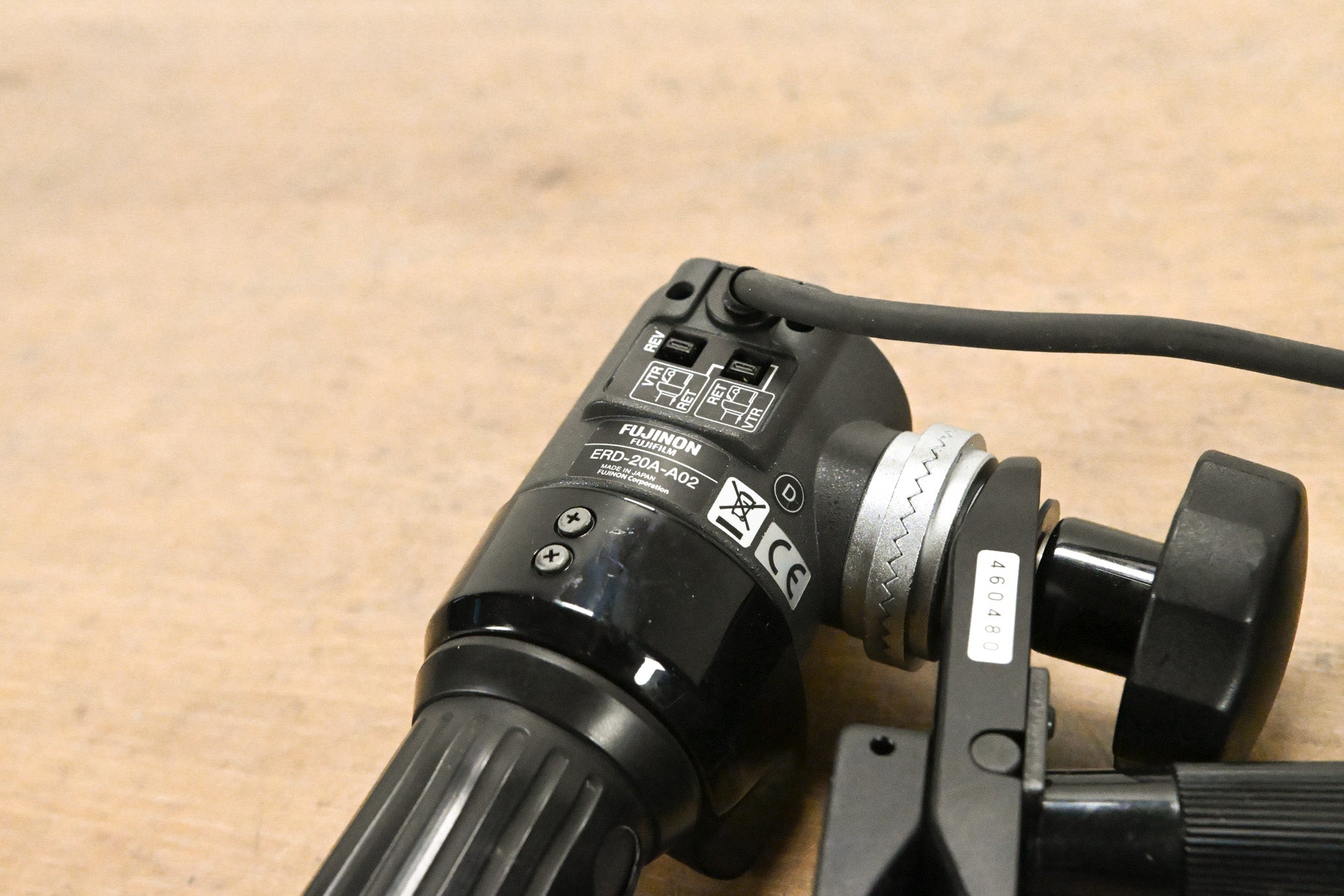 Fujinon ERD-20A-A02 Zoom Demand with MCA-7 Mounting Clamp