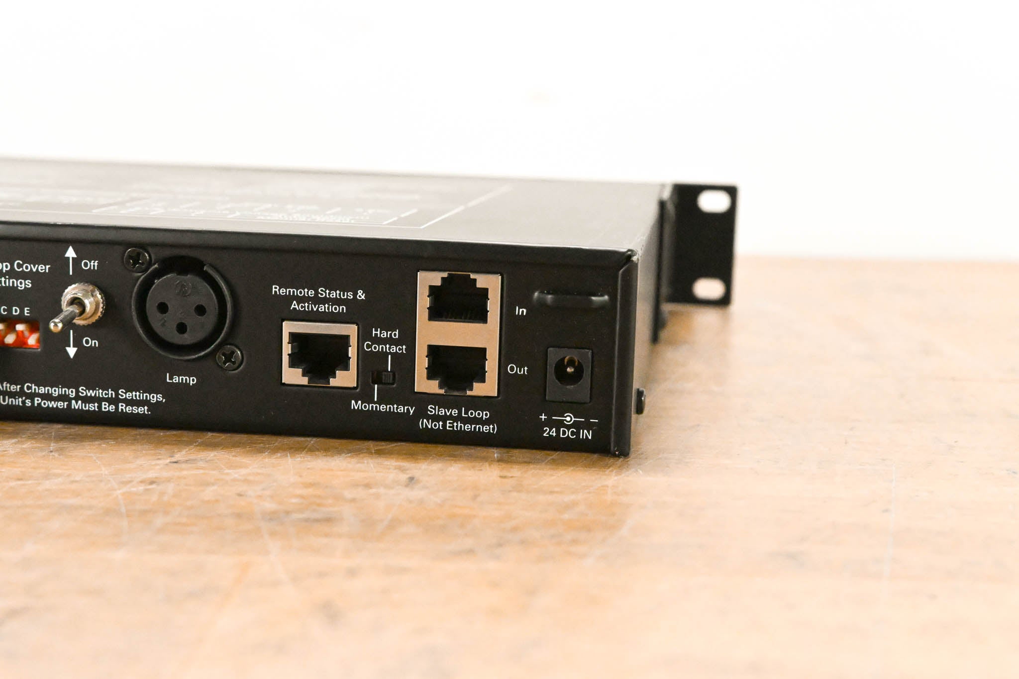 Atlas Sound ECS-6RM AC Sequence Controller and Monitor (NO POWER SUPPLY)