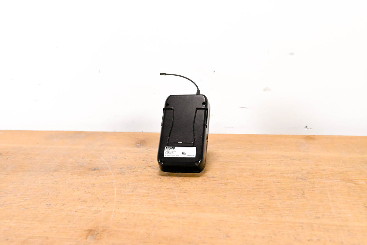 Shure BLX1 Wireless Bodypack Transmitter - H9 Band: 512-542 MHz