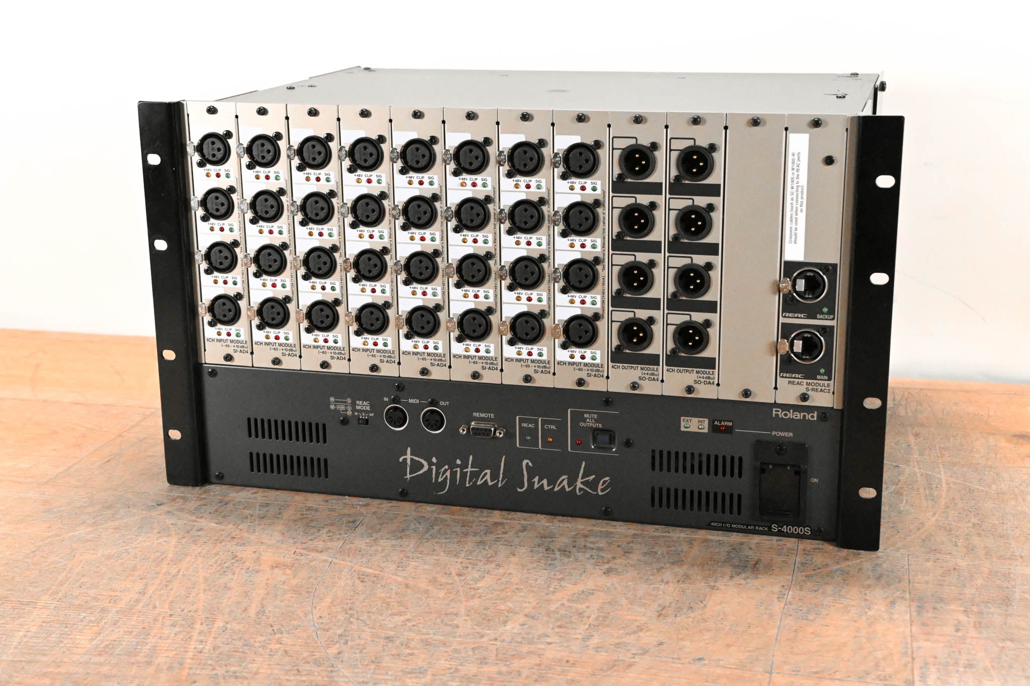 Roland S-4000S-3208 Digital Snake 32x8 Modular Stage Unit