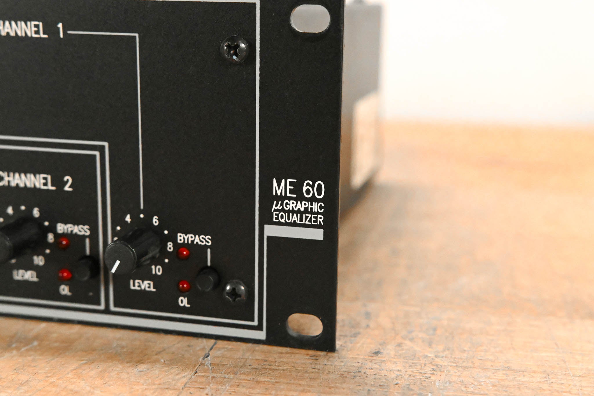 Rane ME 60 Two-Channel 31-Band Graphic Equalizer