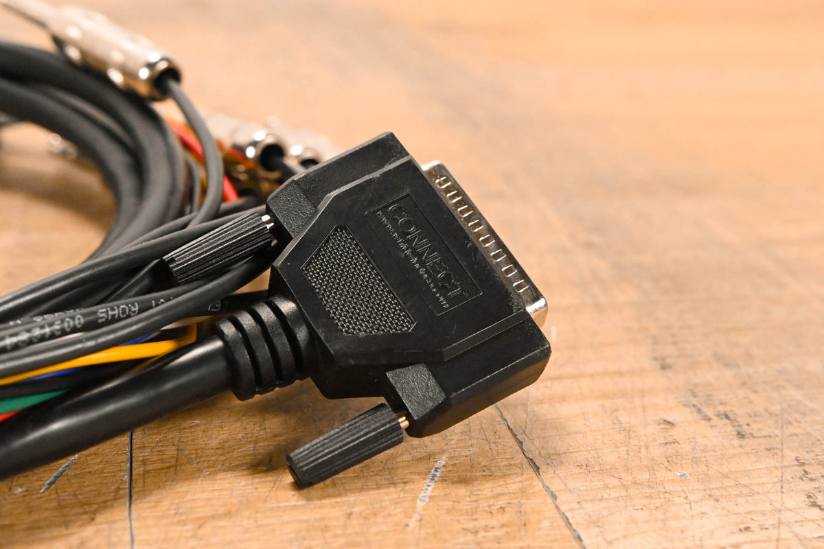 Unbranded DB25 Male to (8x)XLRF and (8x)TRS Cable - 10ft