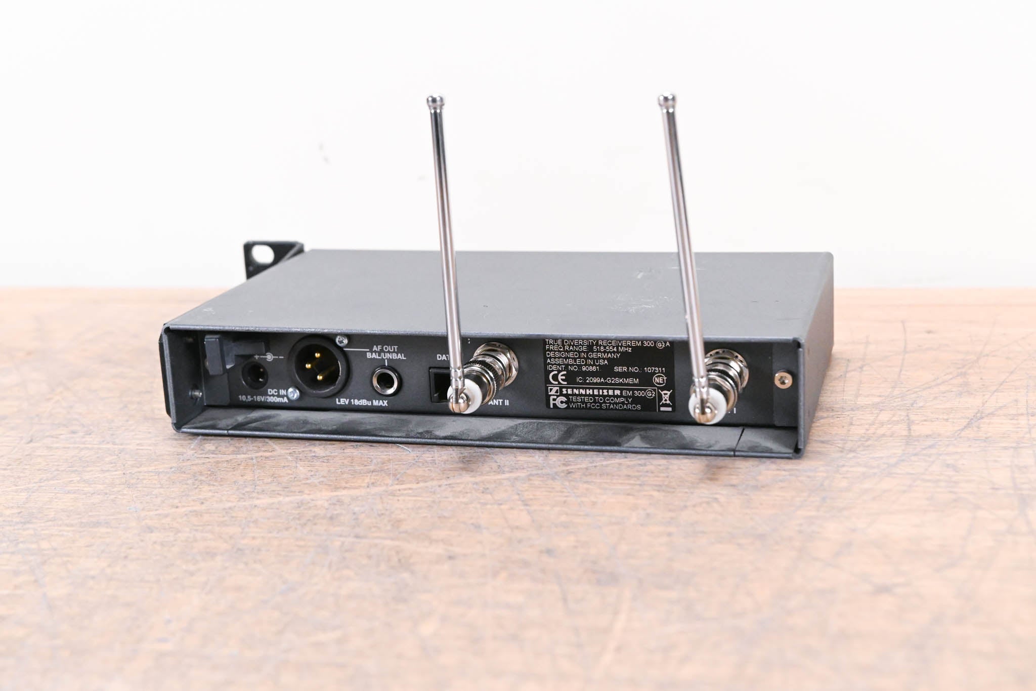 Sennheiser EM 300 G2 Wireless Receiver - 518-554 MHz (NO POWER SUPPLY)