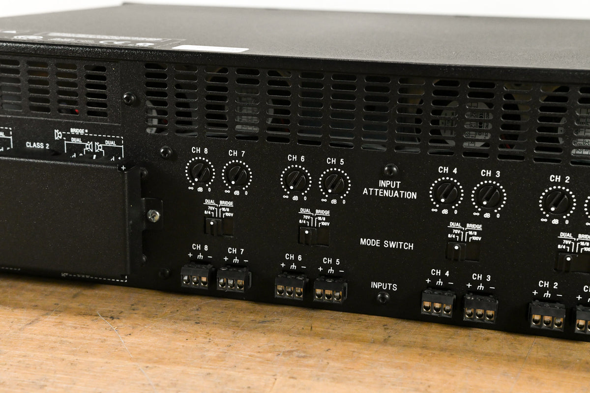 Crown CTs 8200 200W 8-Channel Power Amplifier