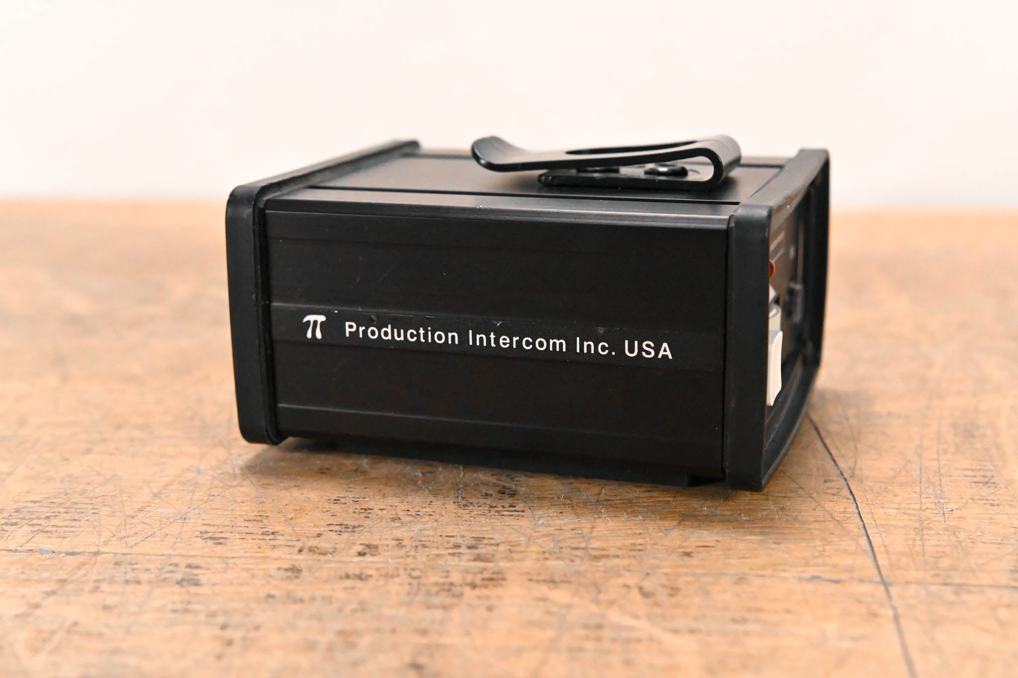Production Intercom BP-1 Single-Circuit Headset Station Belt Pack