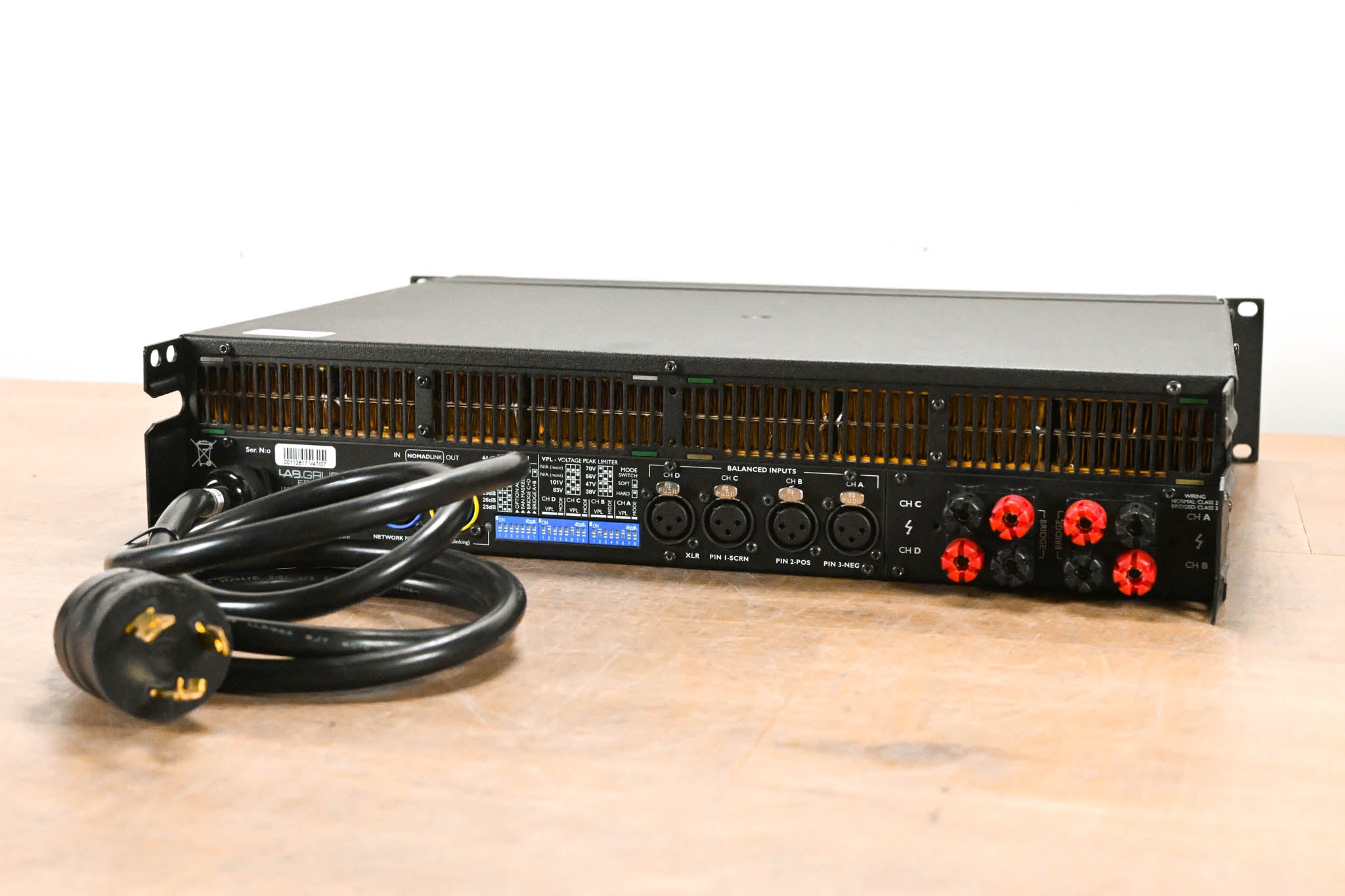 Lab Gruppen FP6000Q 6000W Four-Channel Power Amplifier