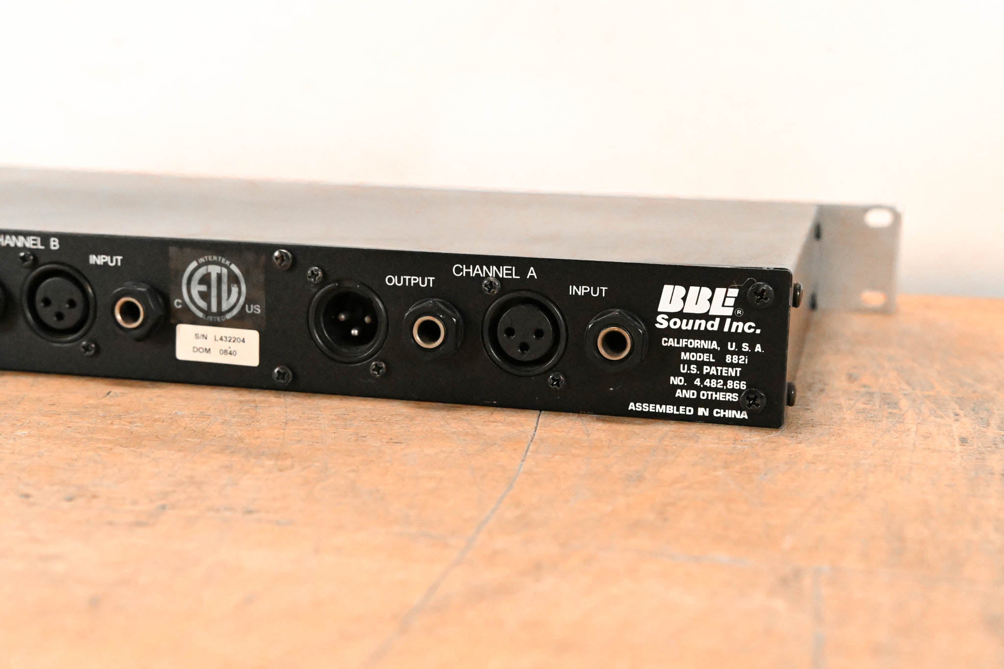 BBE 882i Sonic Maximizer 2-Channel Signal Processor