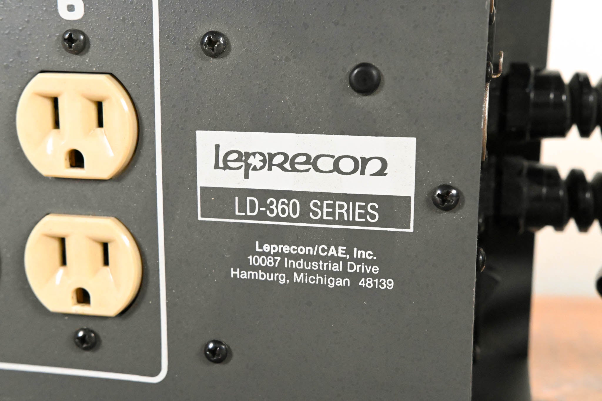 Leprecon LD-360-MPX-HP 6-Channel Edison DMX Dimmer