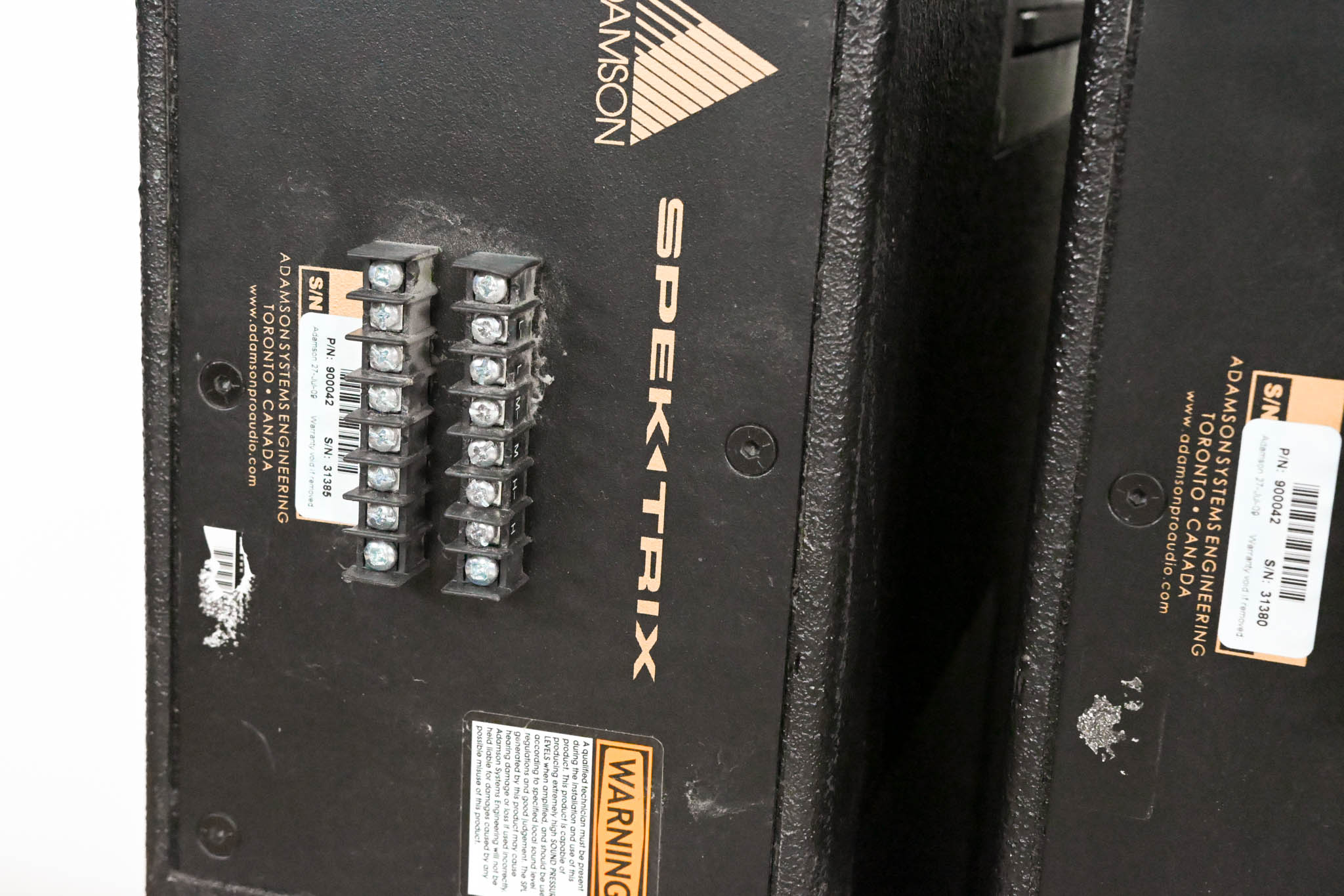 Adamson SpekTrix 3-Way Full Range Line Array Loudspeaker (PAIR)