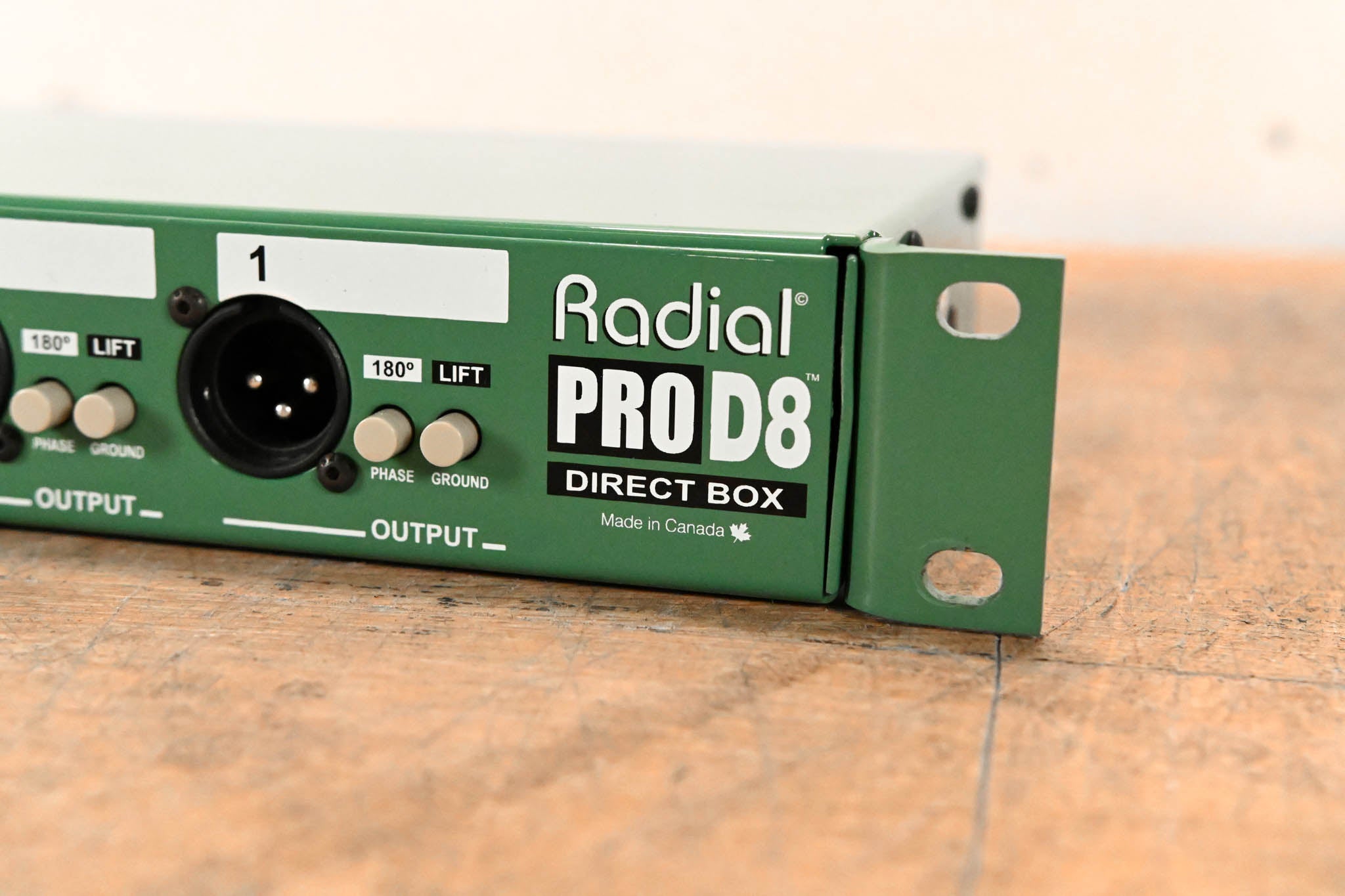 Radial Engineering ProD8 8-Channel Passive Instrument Direct Box