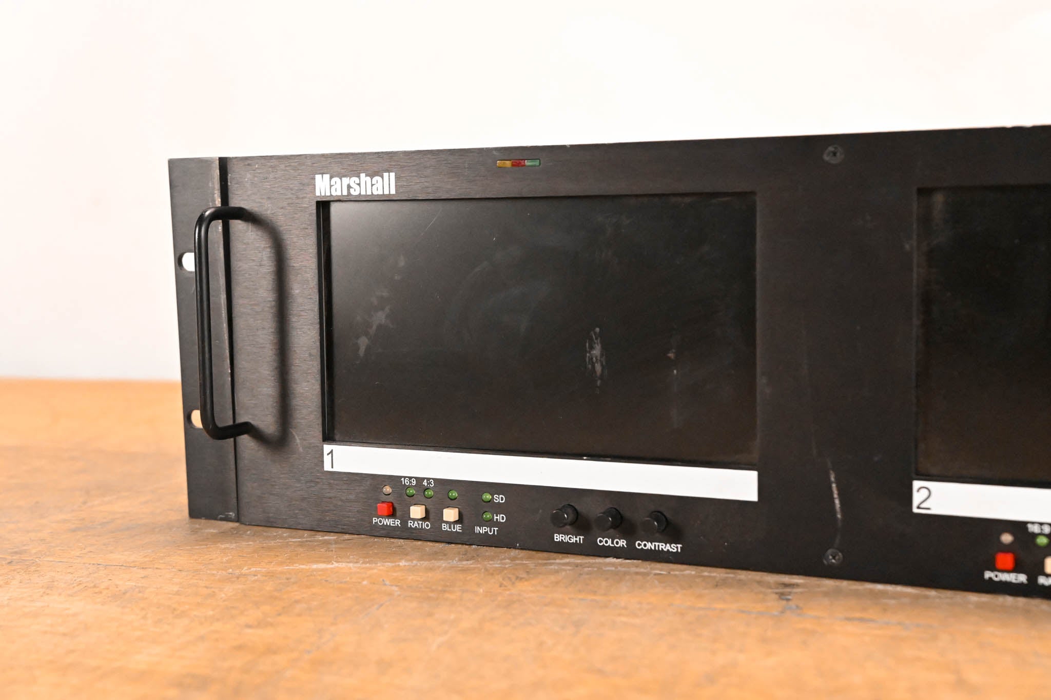 Marshall V-R72P-2HDSDI Dual 7" LCD Monitors (NO POWER SUPPLY)
