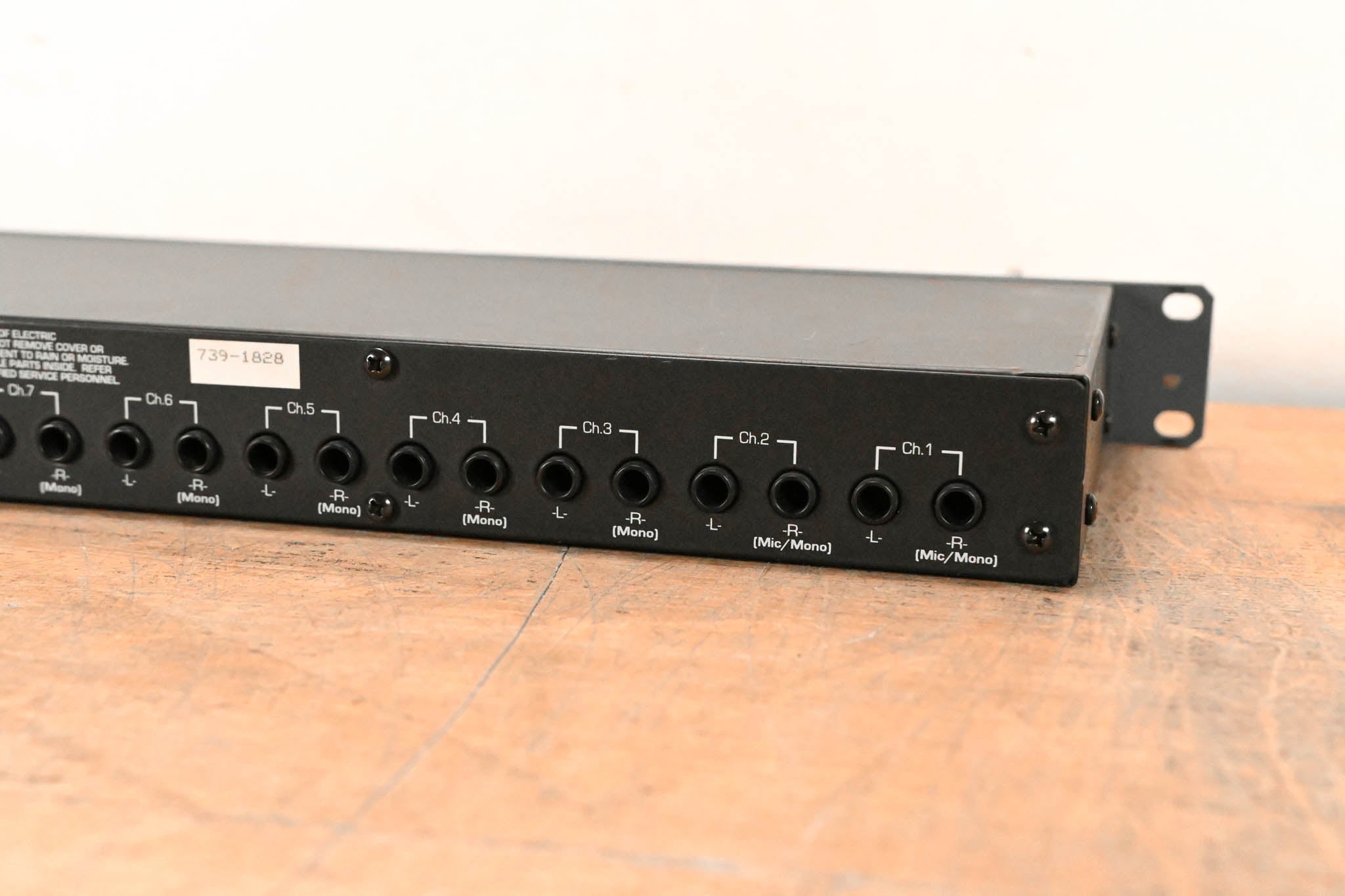 Ashly LX-308B 8-Channel Stereo Line Mixer