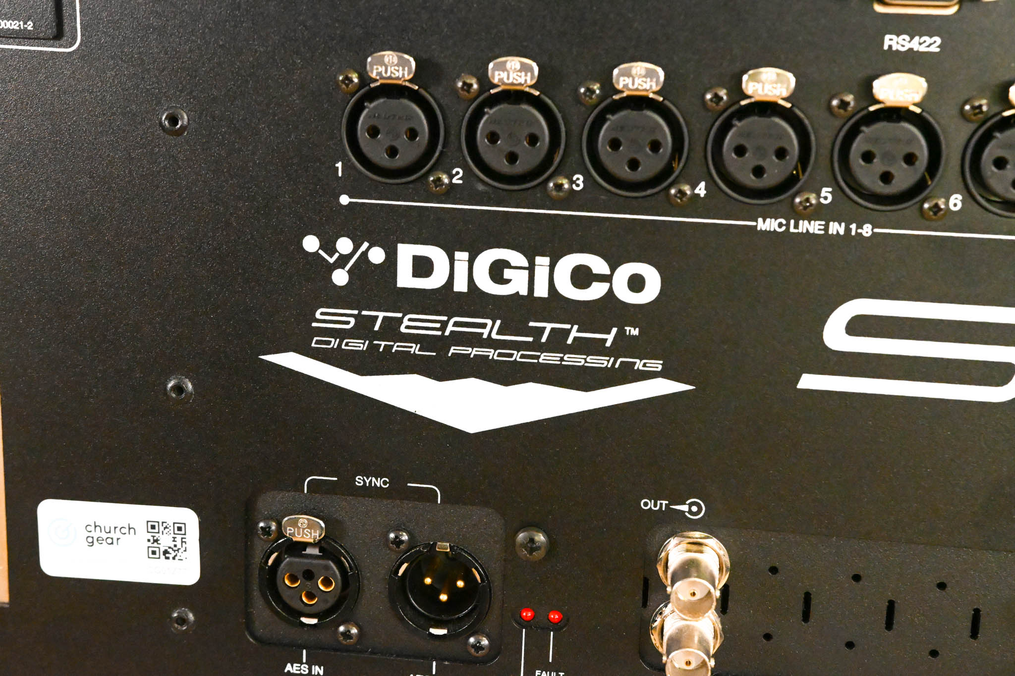 DiGiCo SD10-24 Digital Mixing Console w/ ST Optical