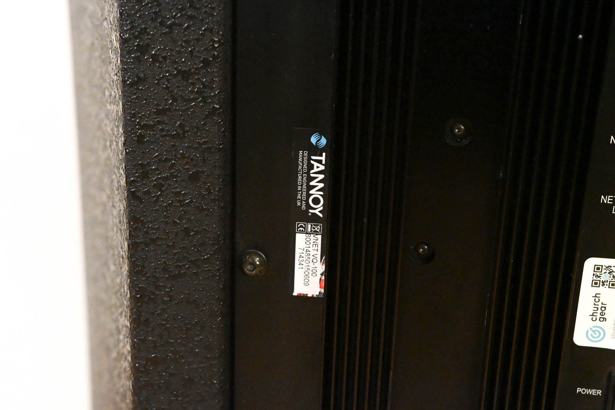 Tannoy VQNET-100 Dual 12" 1600W 3-Way Powered Loudspeaker