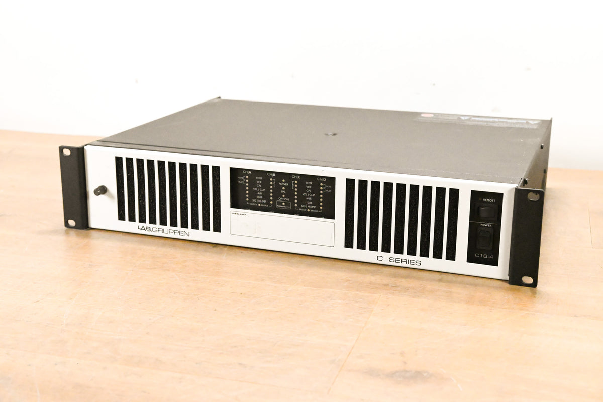 Lab Gruppen C 16:4 1600W Four-Channel Power Amplifier
