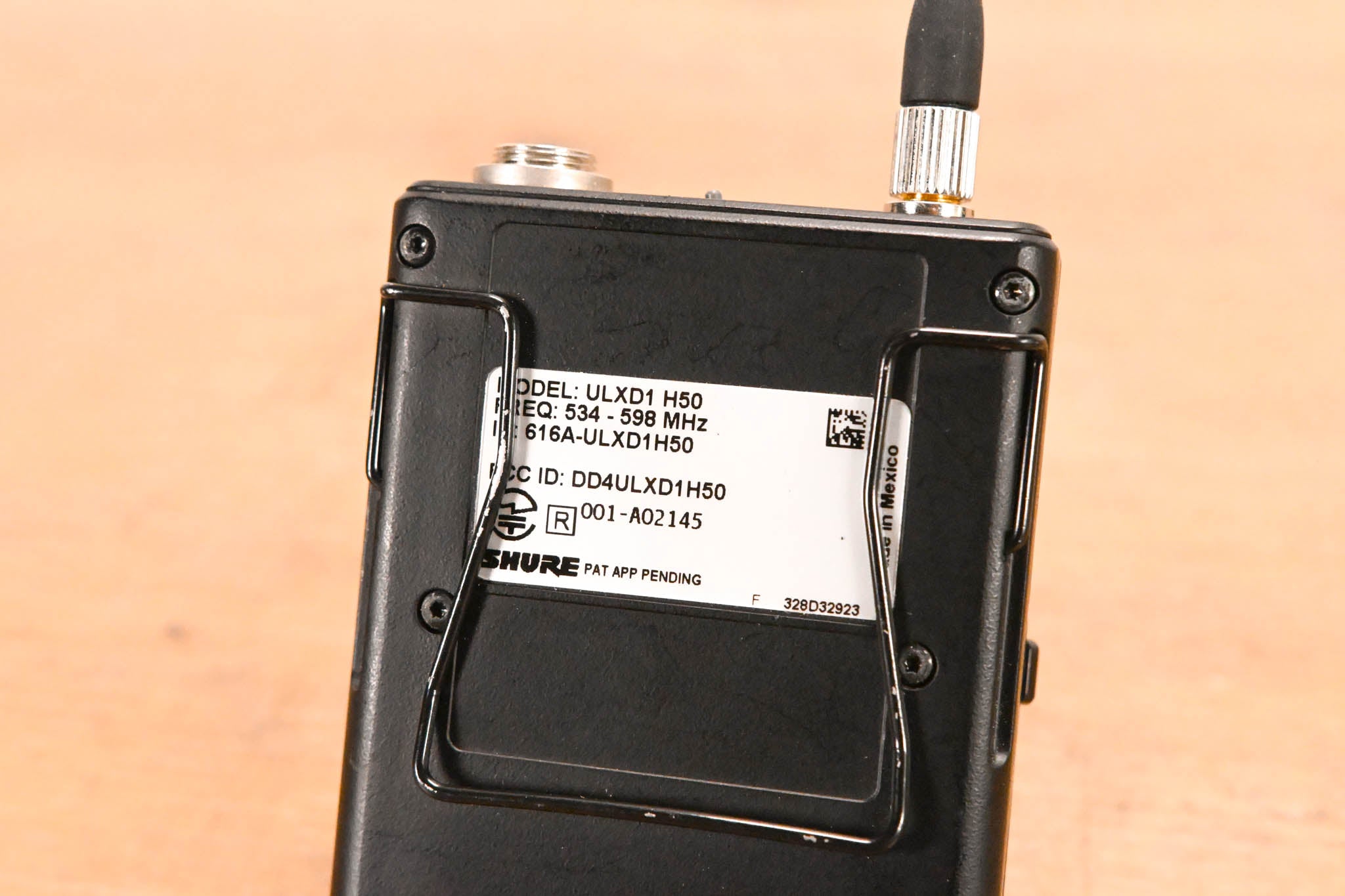Shure ULXD14 Bodypack Wireless System - H50 Range NO POWER SUPPLY