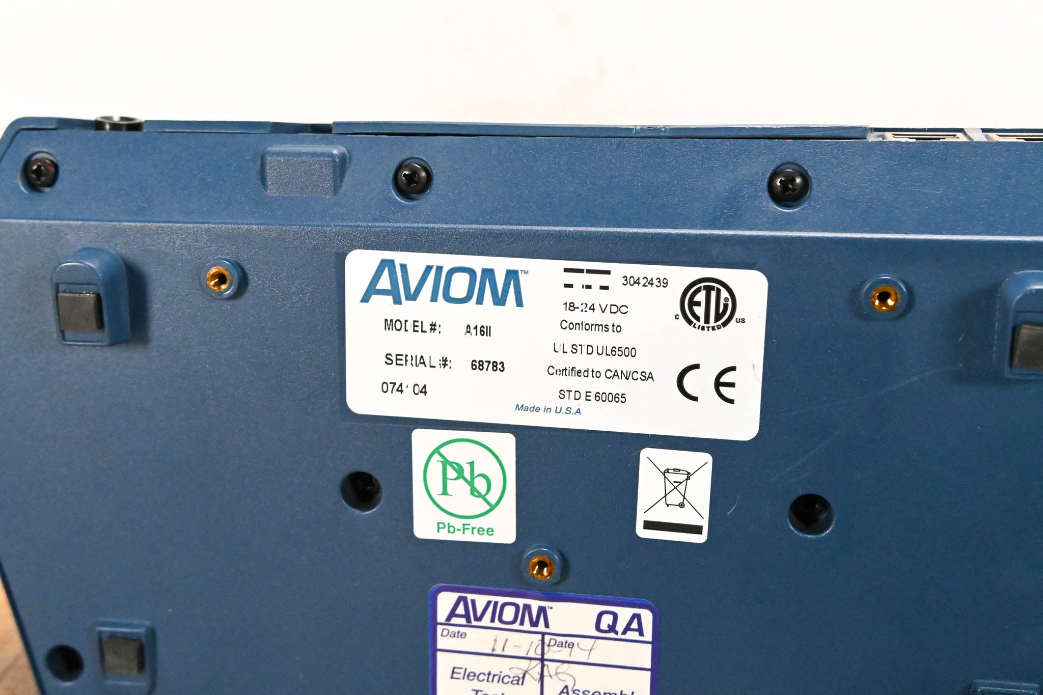 Aviom A-16II Personal Mixer (Pack of 3)