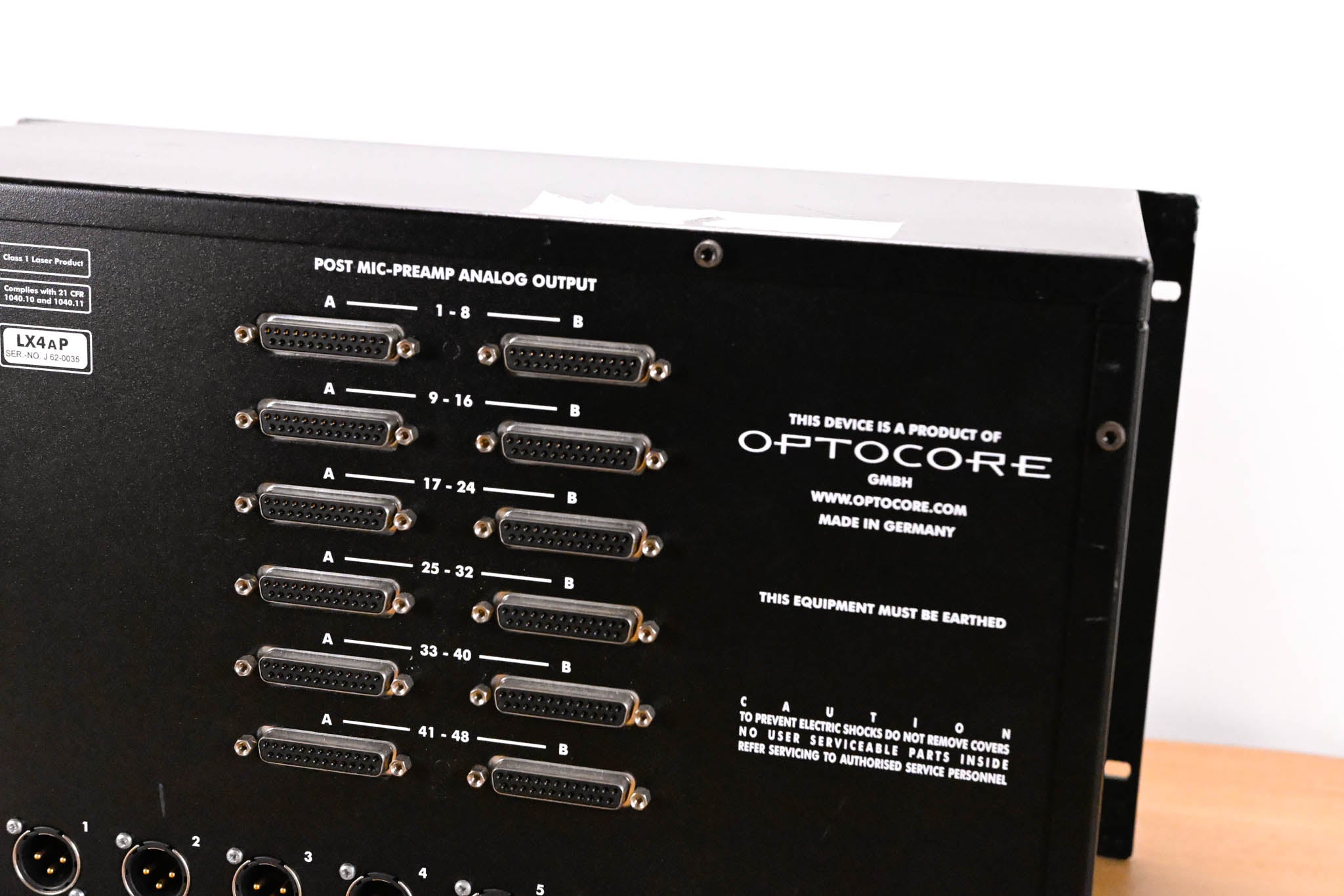 Optocore LX4AP Optical Digital Network Audio Interface