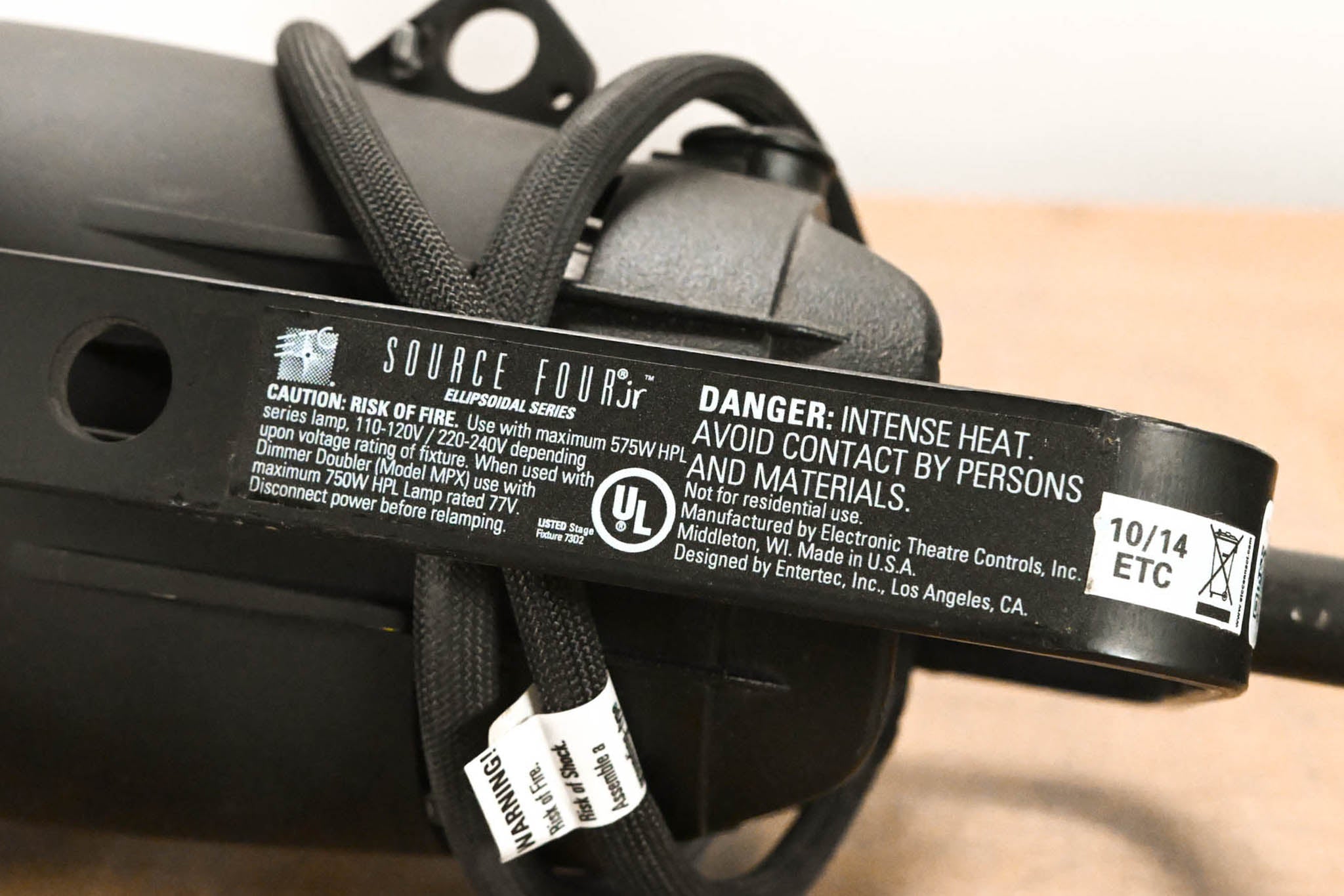 ETC Source Four Jr 36 Degree 575 Ellipsoidal Light