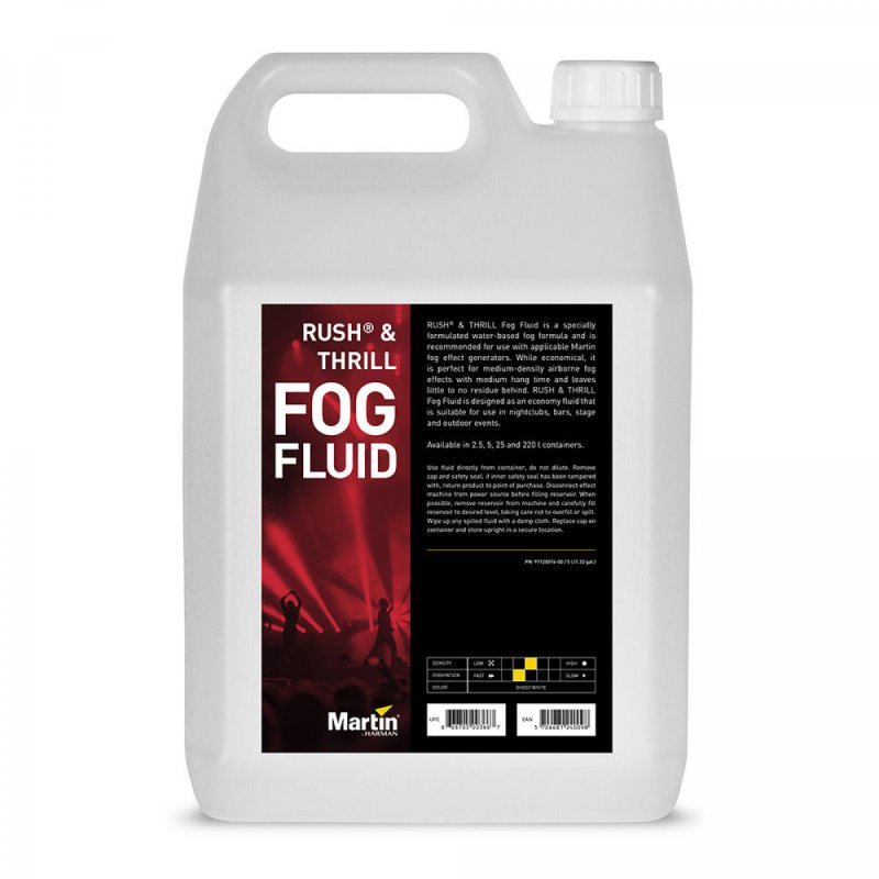 MARTIN PRO RUSH & THRILL Fog (RUSH FOGFLUID4X5)