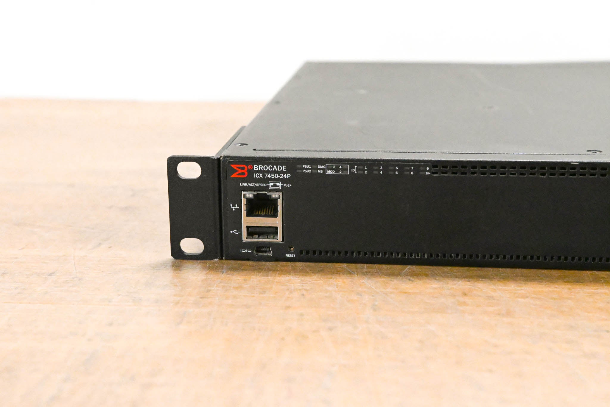 Brocade ICX-7450-24P Gigabit PoE+ Stackable Switch