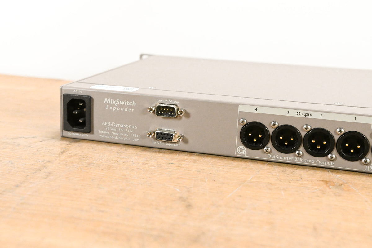 APB DynaSonics MixSwitch Expander Console Switching Expansion Unit