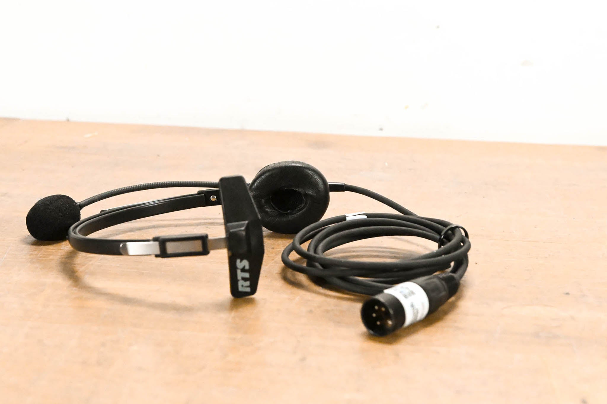RTS PH-88 Single-Sided Headset with Flexible Dynamic Boom Microphone