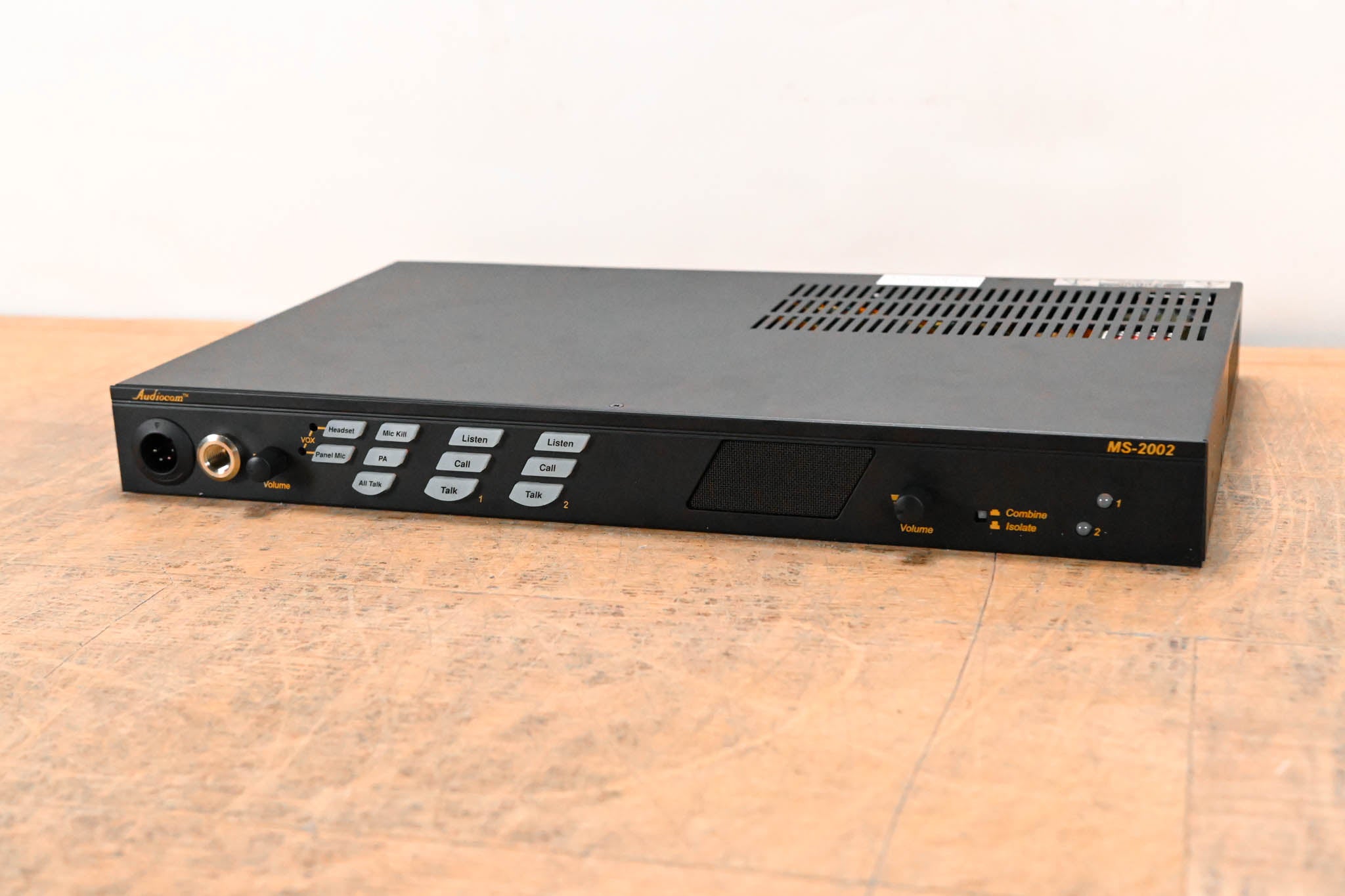 Telex MS-2002 2-Channel Master Station and Power Supply CG01NQZ