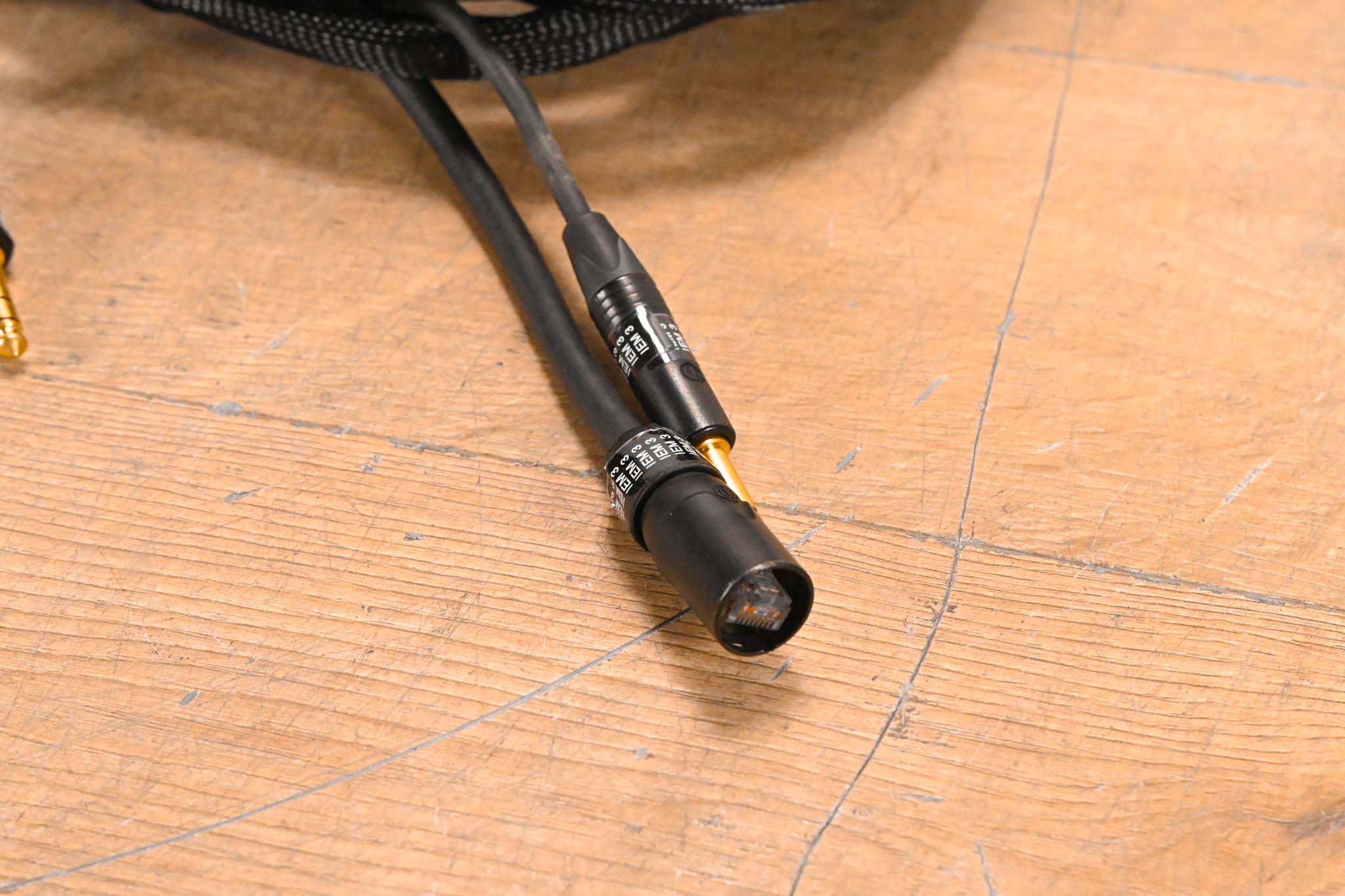 Unbranded 1/4" TRS and EtherCON RJ45 Loom - 40'