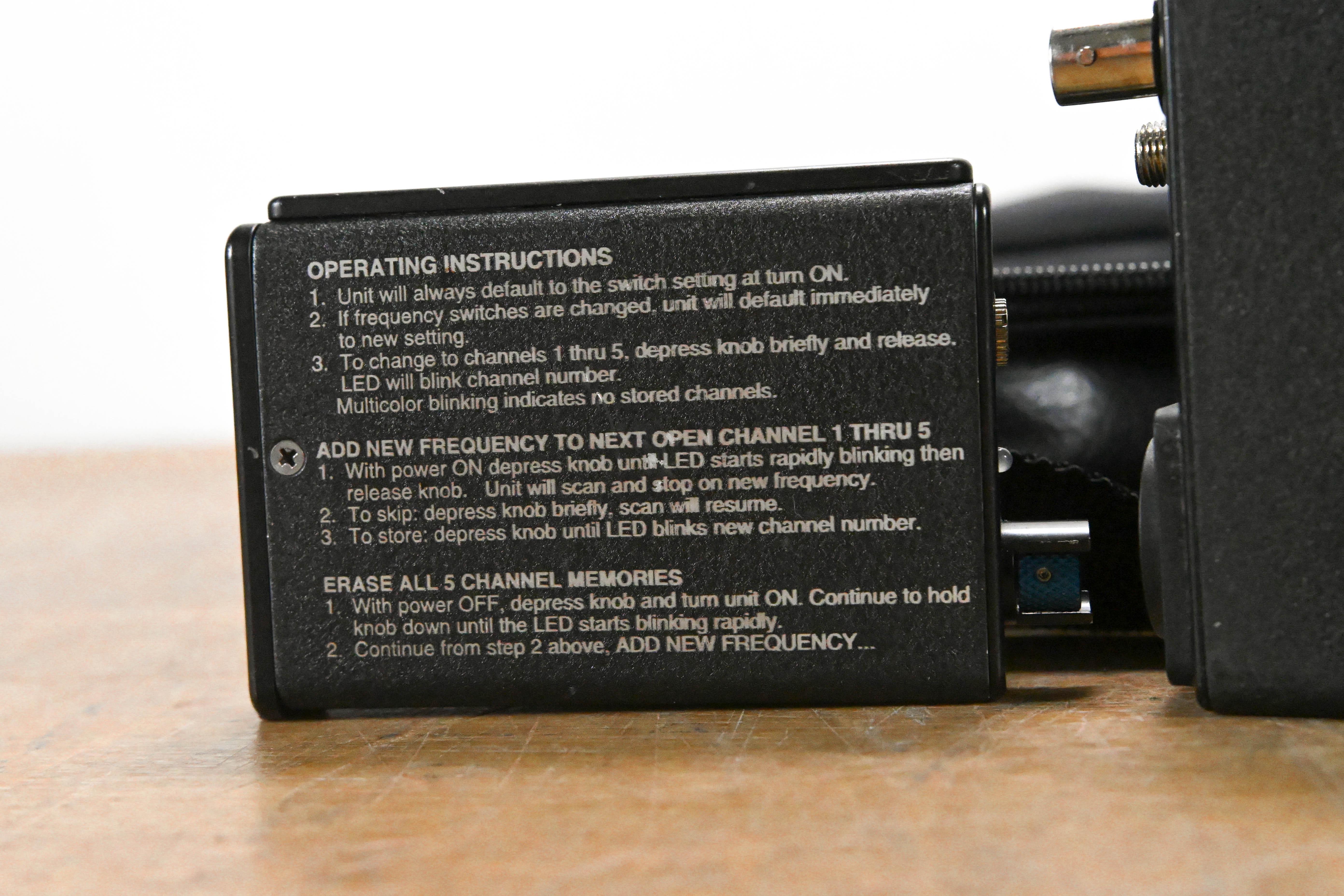 Lectrosonics T1 IFB Transmitter & R1a Receiver Block 21 w/ Case