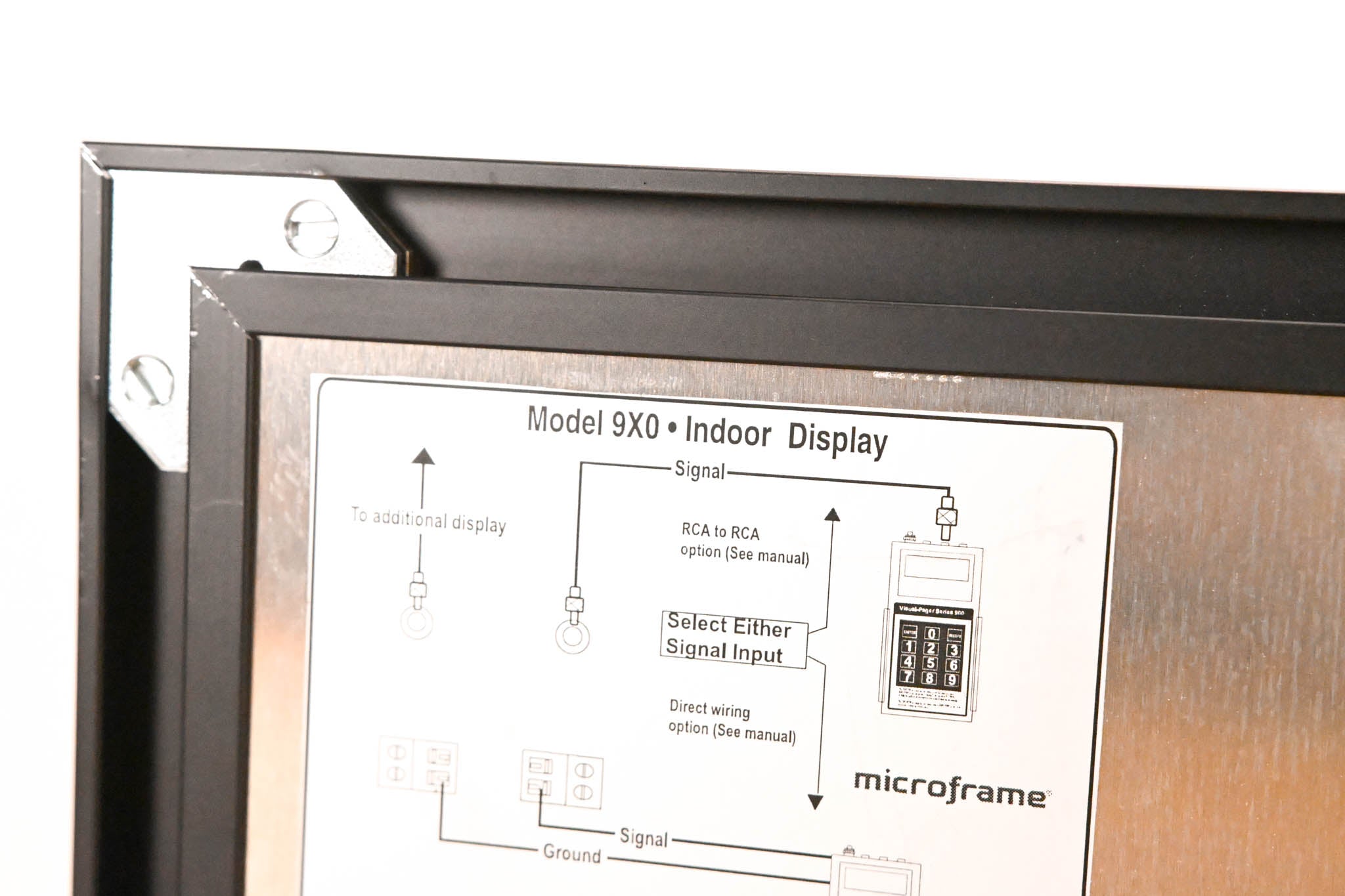 Microframe D0940 Model 940 4-Digit Visual Pager Display