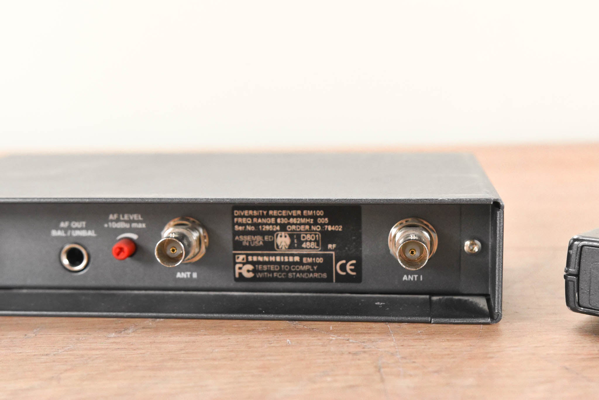 Sennheiser ew 100 Belt Pack Wireless System - 630-662MHz NO POWER
