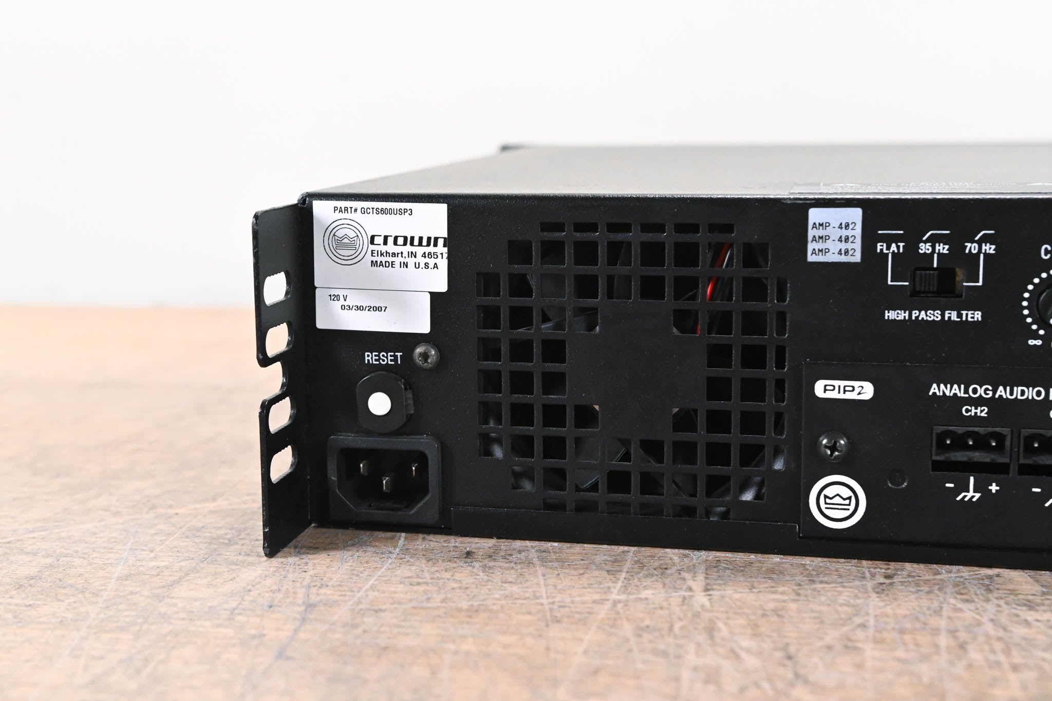 Crown CTs 600 2-Channel Power Amplifier