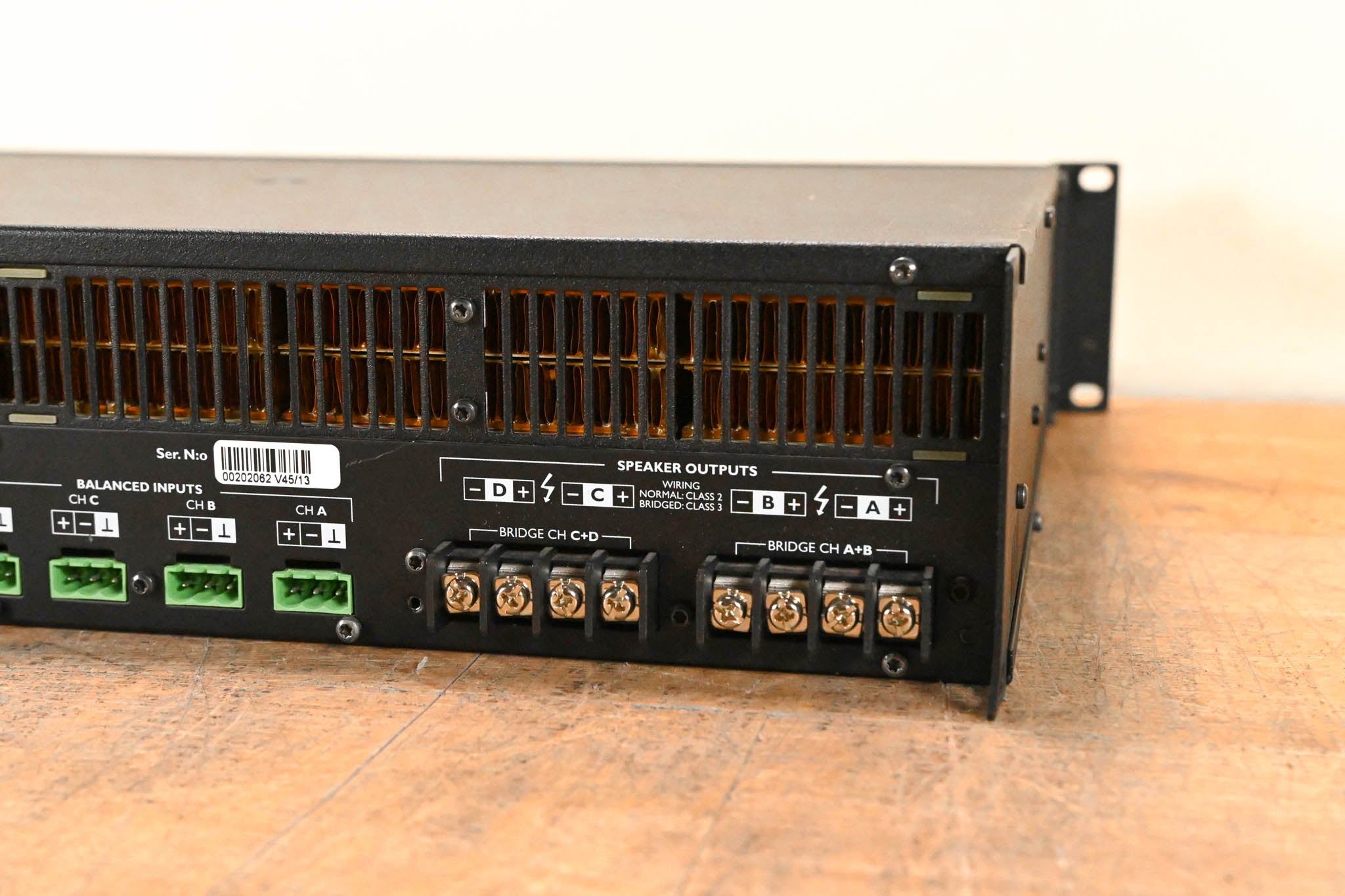 Lab Gruppen C 48:4 4800W 4-Channel Power Amplifier CG01GKE