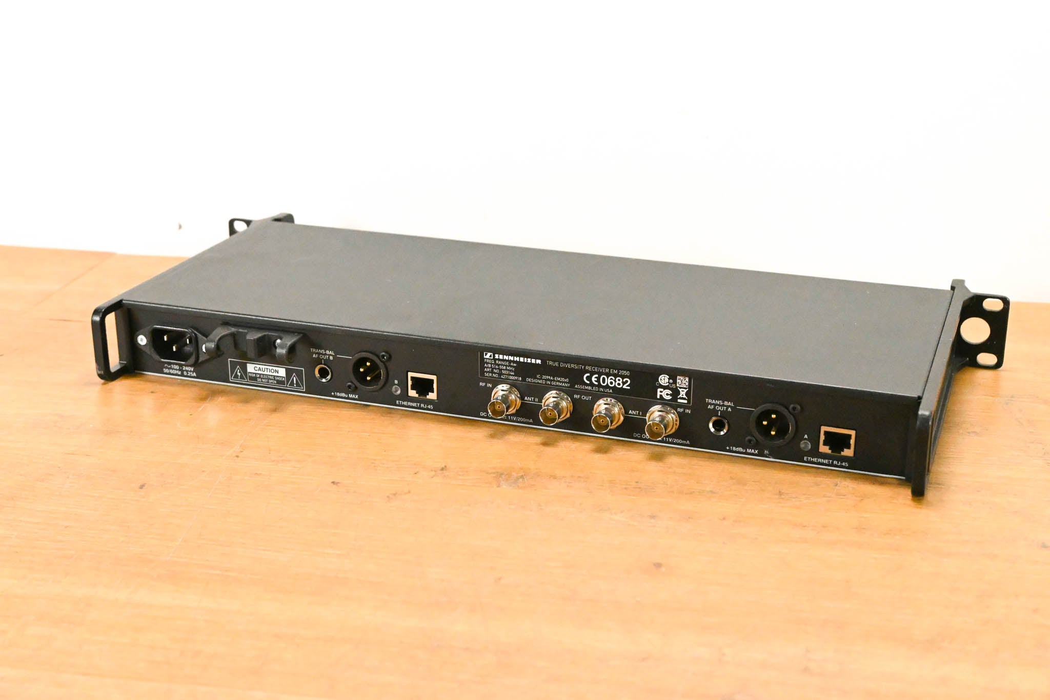 Sennheiser EM 2050 Wireless Receiver w/ two Beltpacks - 516-558 MHz