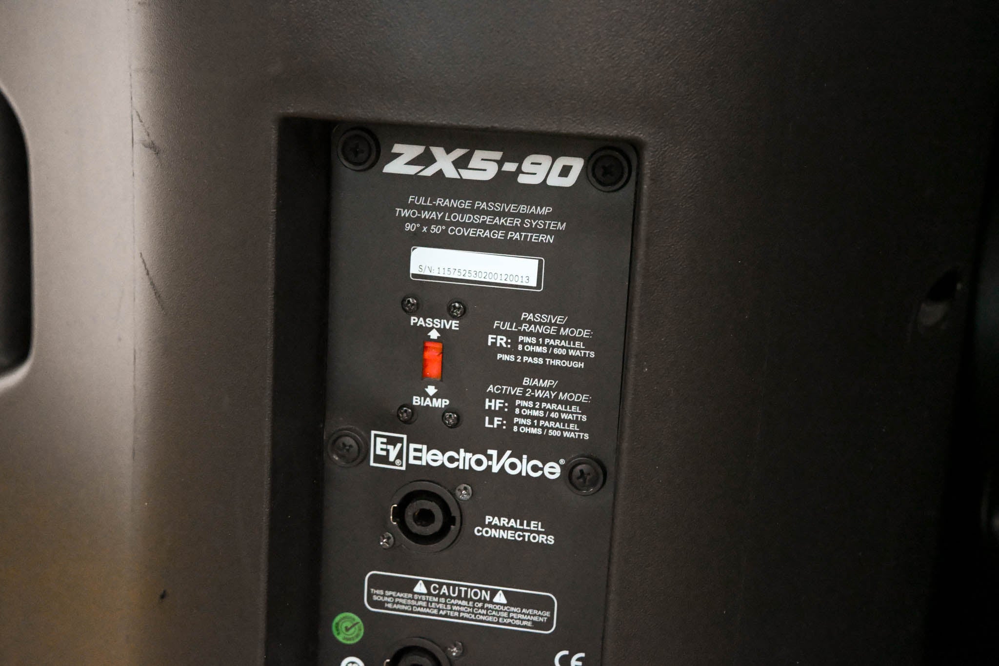 Electro-Voice (EV) ZX5-90 2-Way Passive PA Speaker (PAIR)