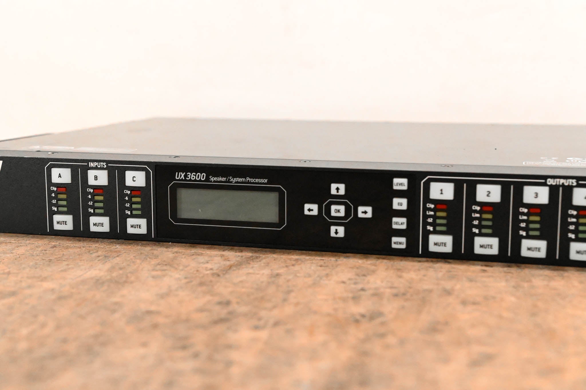 EAW UX3600 3x6 Digital Signal Processor
