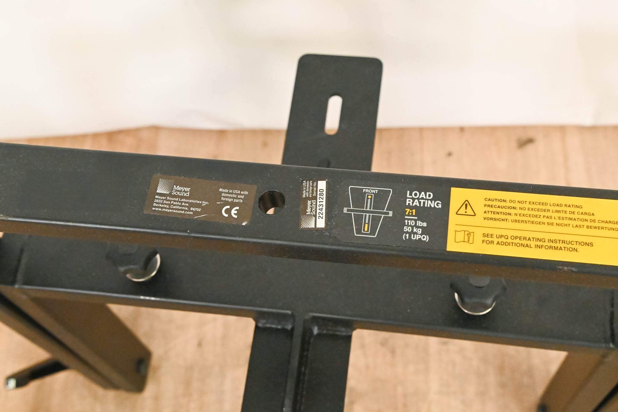 Meyer Sound MYA-UPQ Mounting Cradle Style Yoke for UPQ Speaker