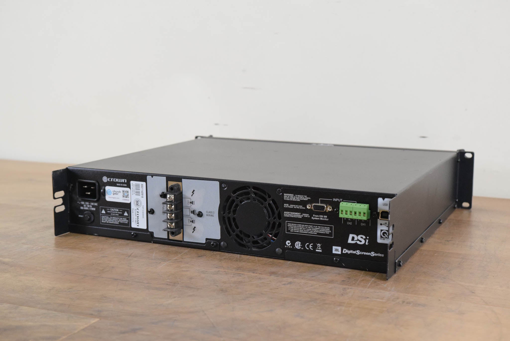 Crown DSi 6000 Two-Channel Power Ampifier