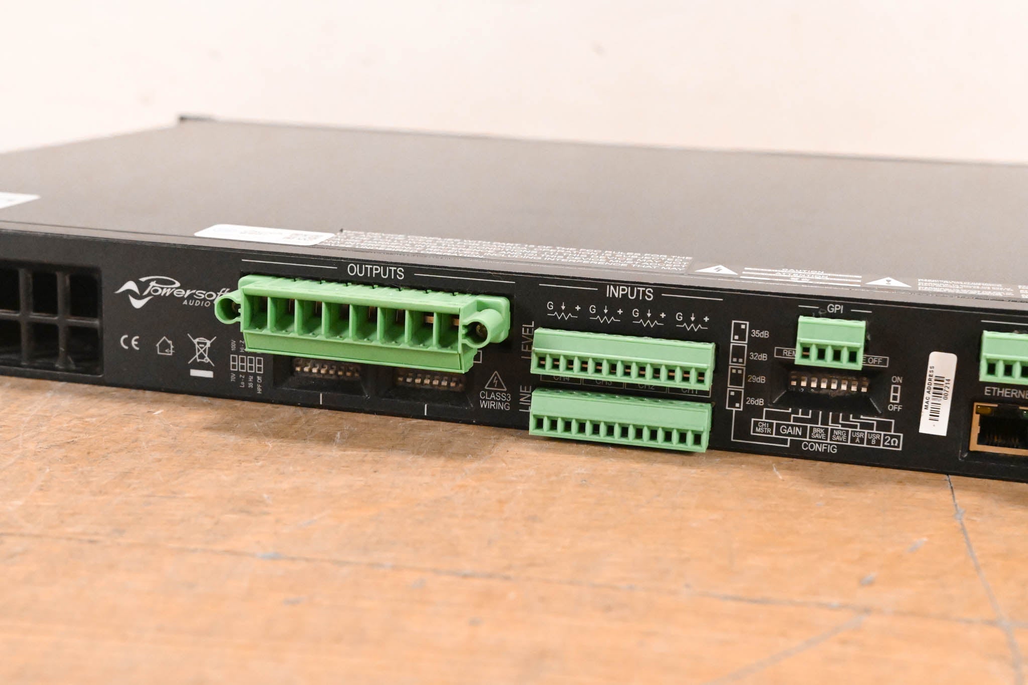 Void Bias Q2 4-Channel DSP Power Amplifier w/ Dante