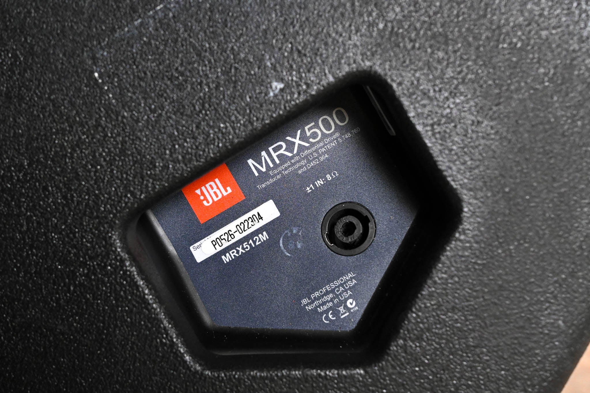 JBL MRX512M 12-inch Two-Way Passive Speaker / Stage Monitor