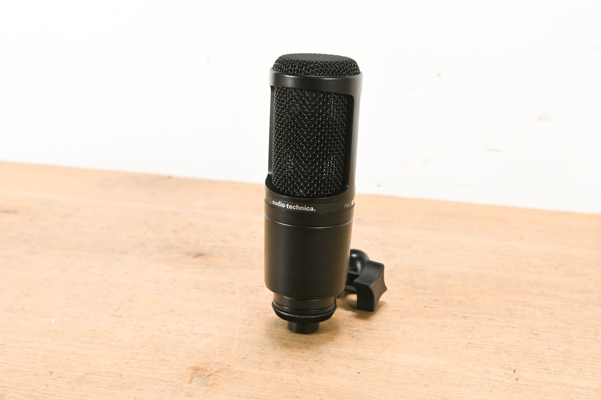 Audio-Technica AT2020 Cardioid Condenser Microphone