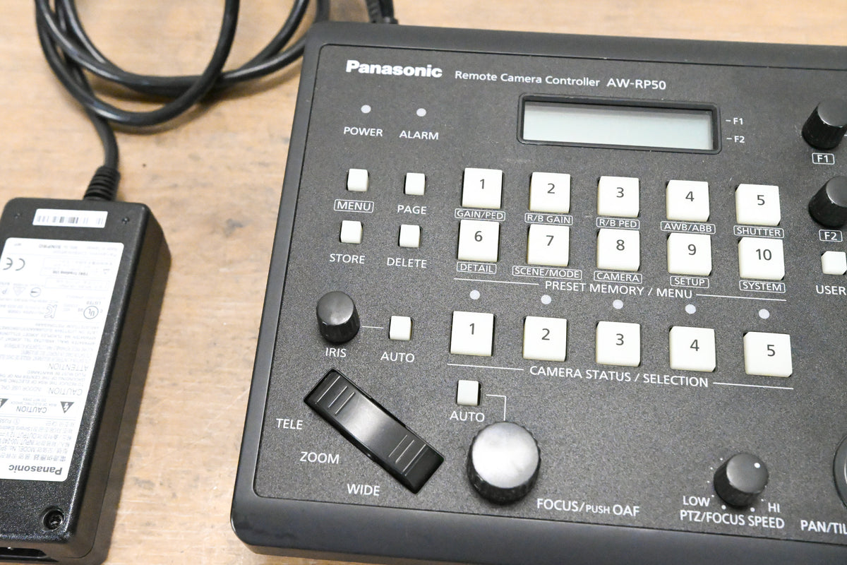 Panasonic AW-RP50 Compact Remote Camera Controller