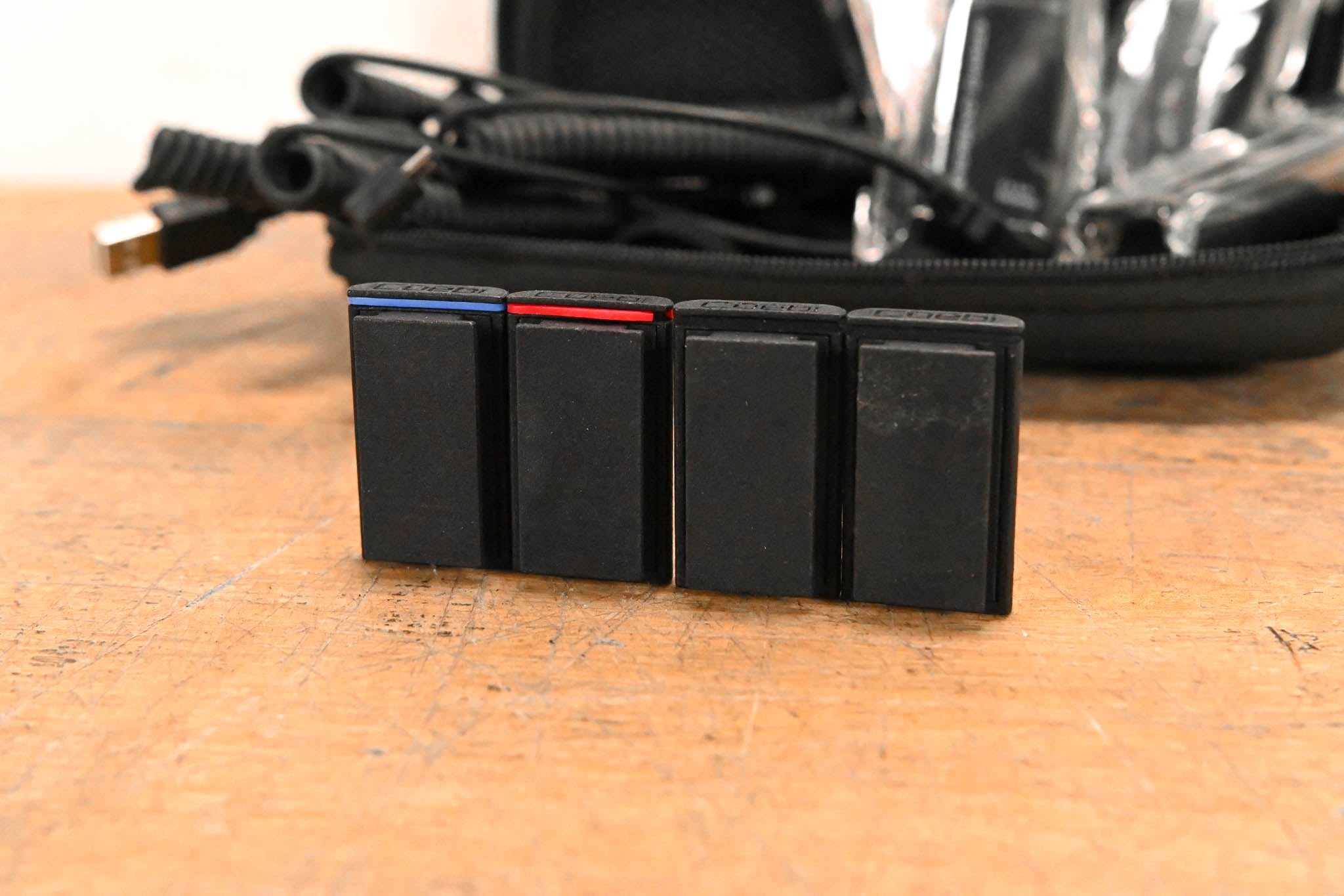Cuebi Wireless Tally Lights with USB Cables (Set of 4)