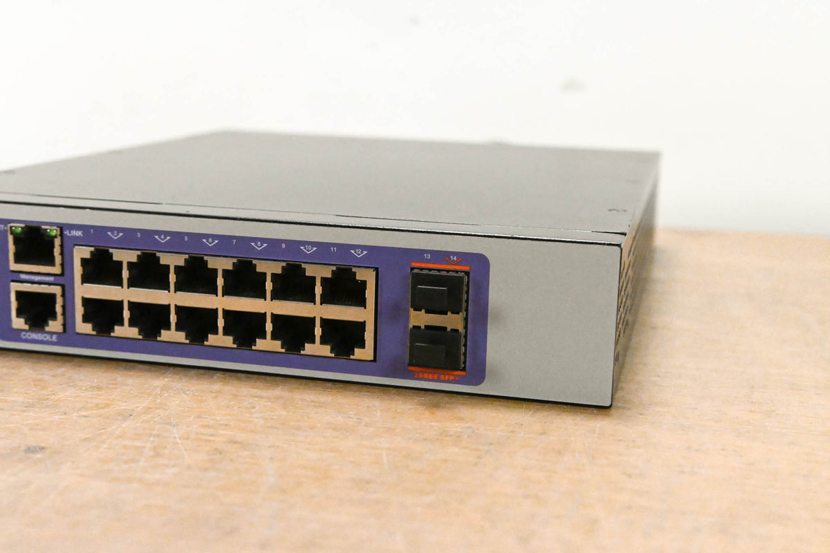 Extreme Networks 220-12P-10GE2 12-Port PoE+ 10 Gigabit Ethernet Switch