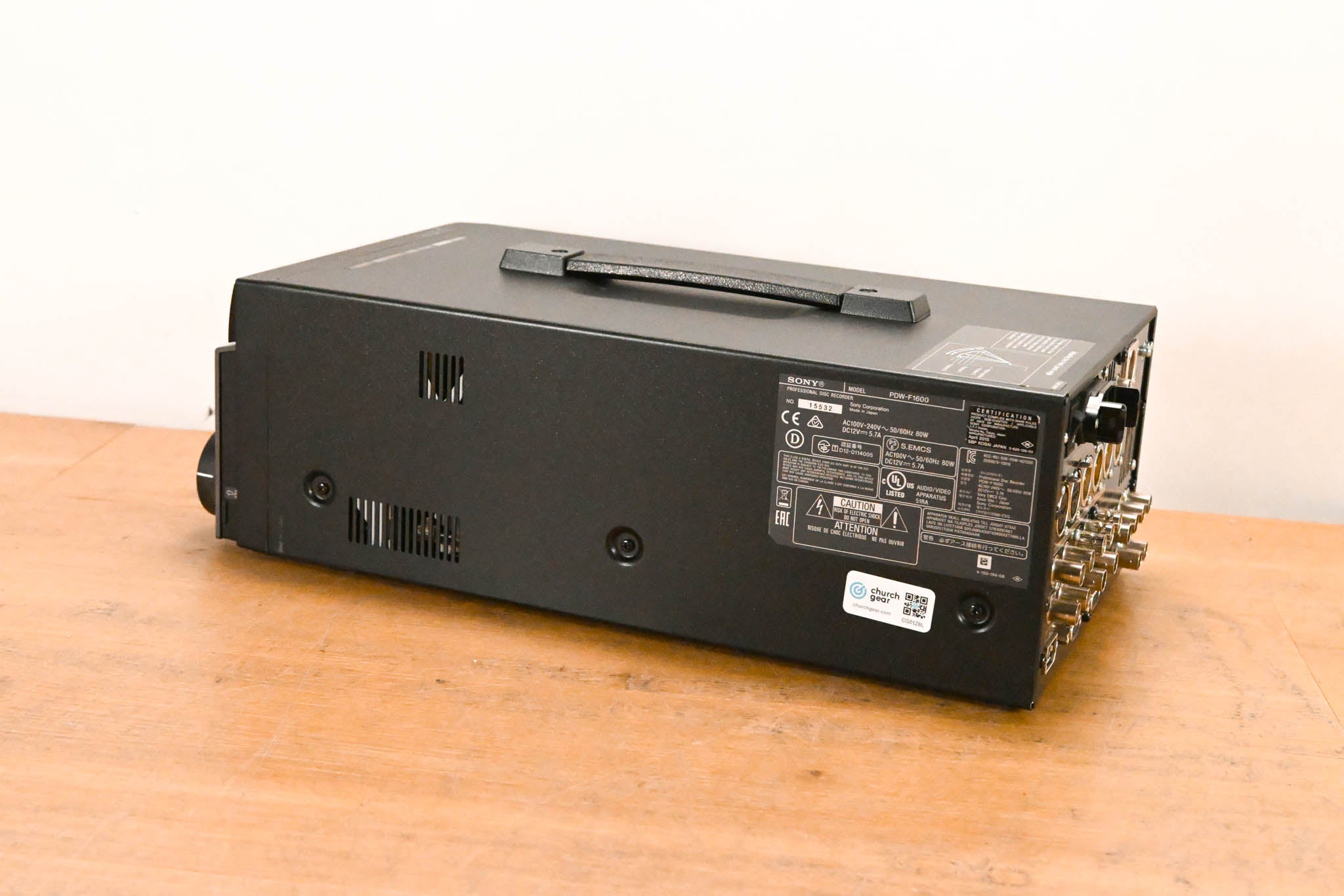 Sony PDW-F1600 XDCAM HD Player/Recorder